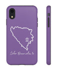 Šeher Bosno Volim Te Phone Case - Purple