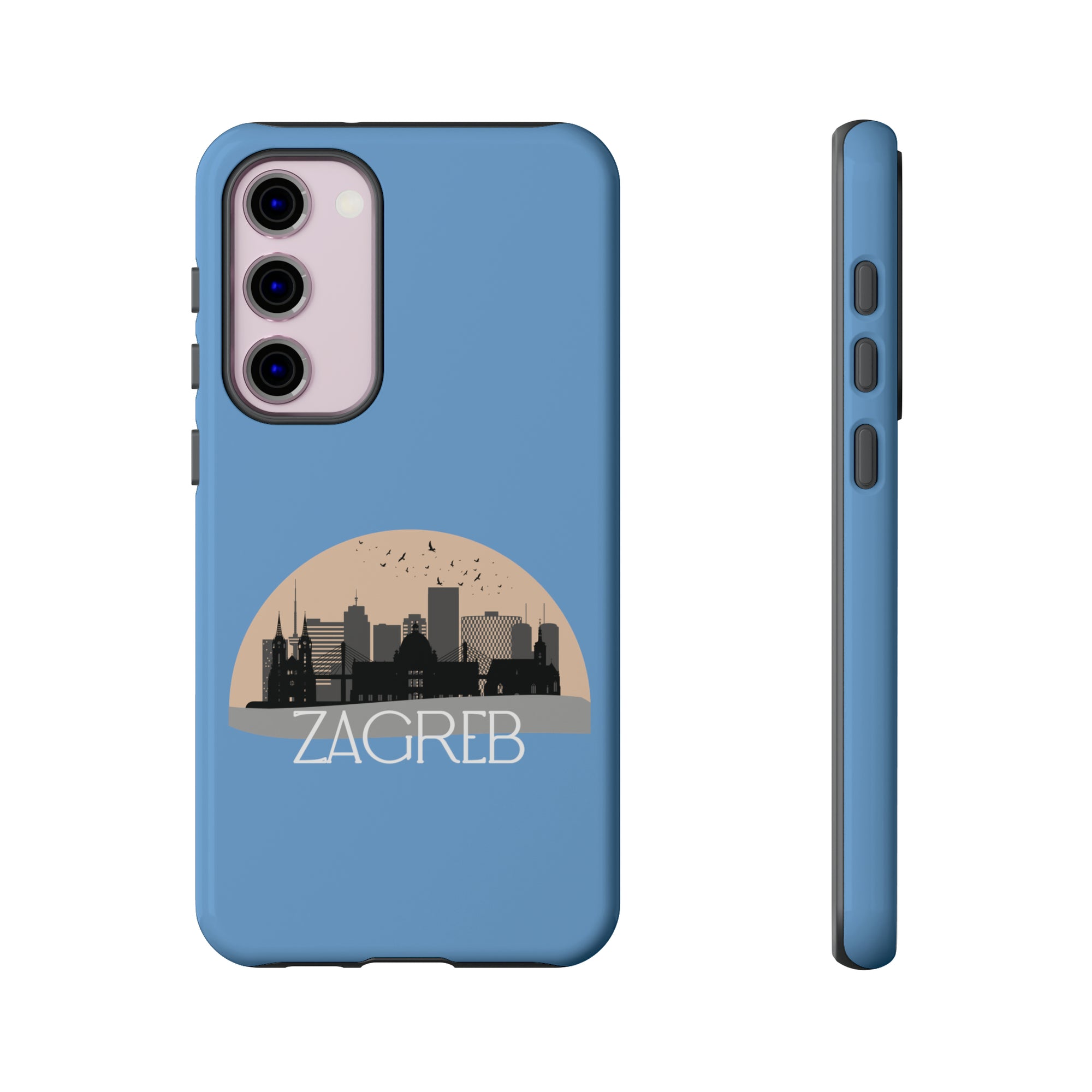 ZAGREB Phone Case - Light Blue