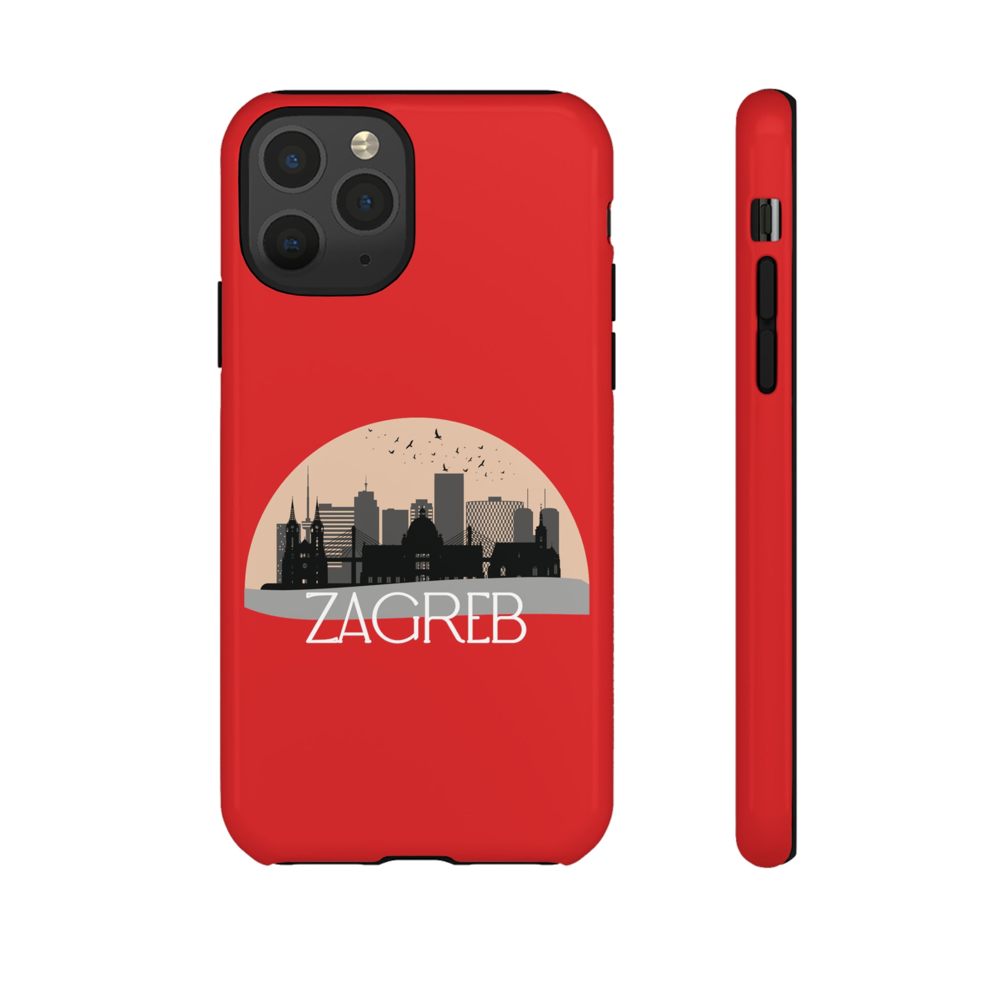 ZAGREB Phone Case - Red