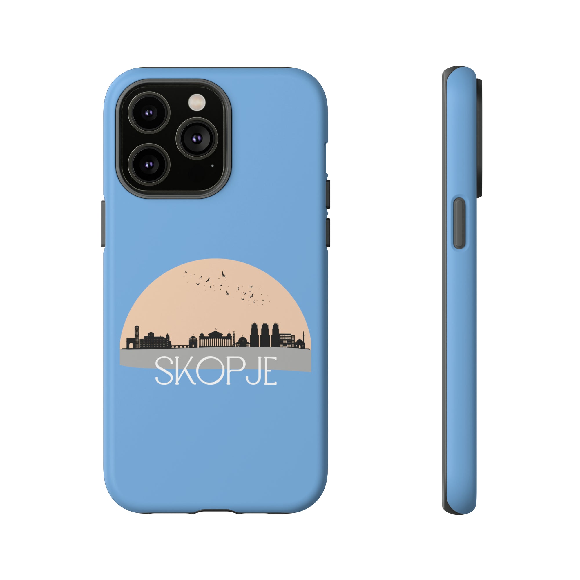 SKOPJE Phone Case - Light Blue