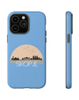 SKOPJE Phone Case - Light Blue