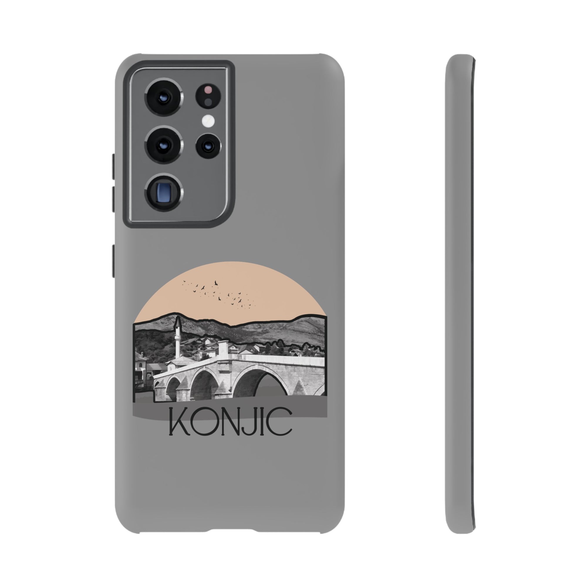 KONJIC Phone Case - Grey