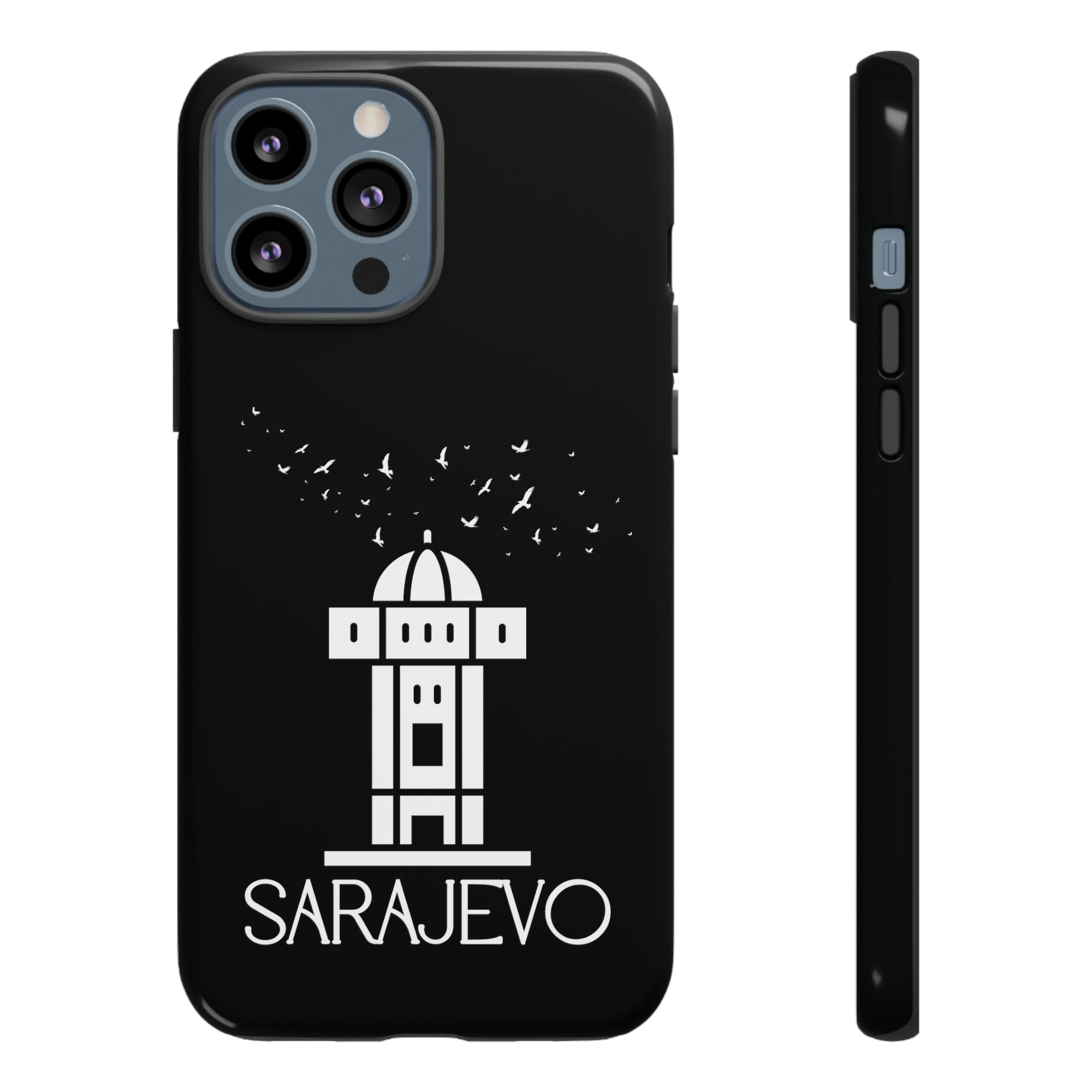 SARAJEVO SEBILJ Phone Case - Black