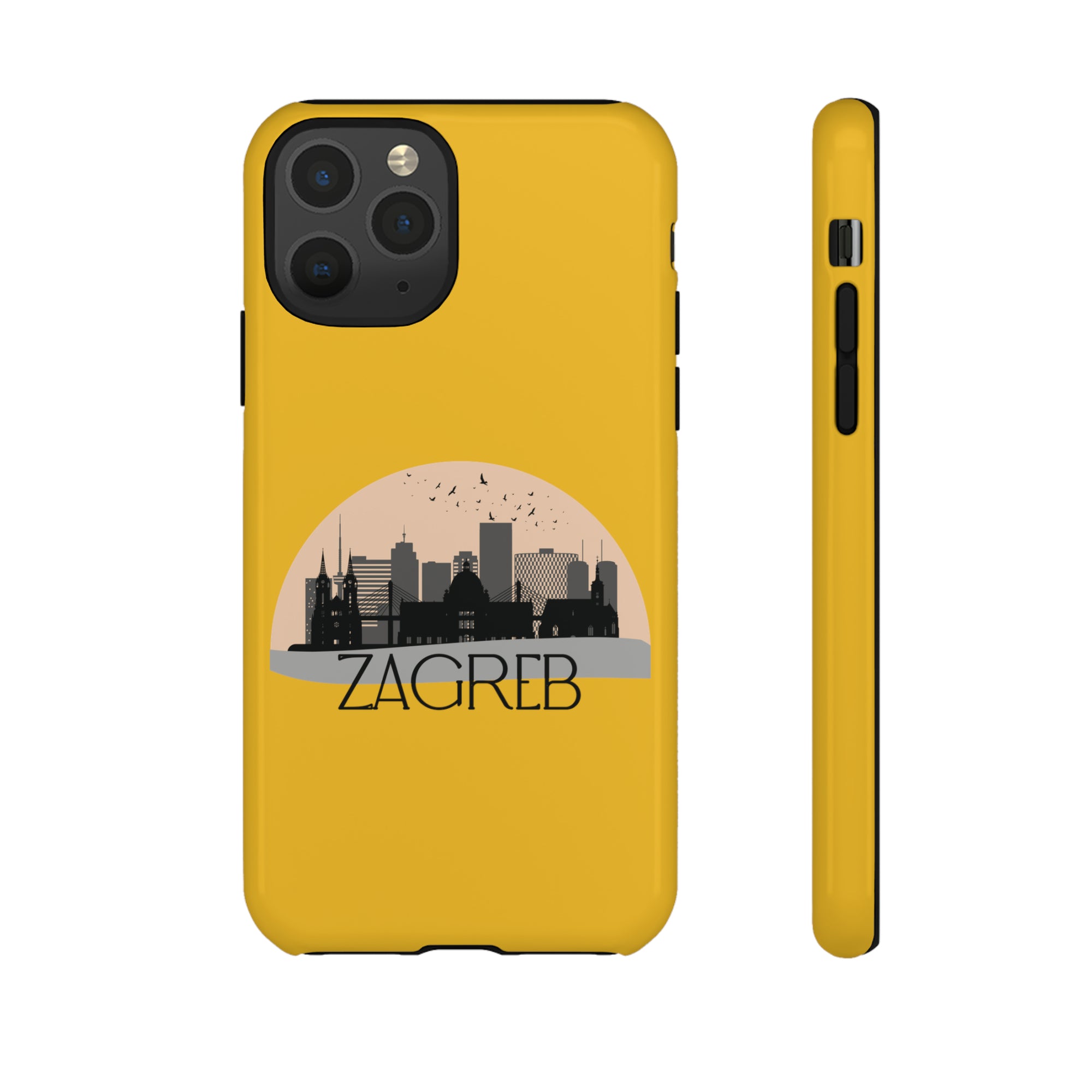 ZAGREB Phone Case - Yellow