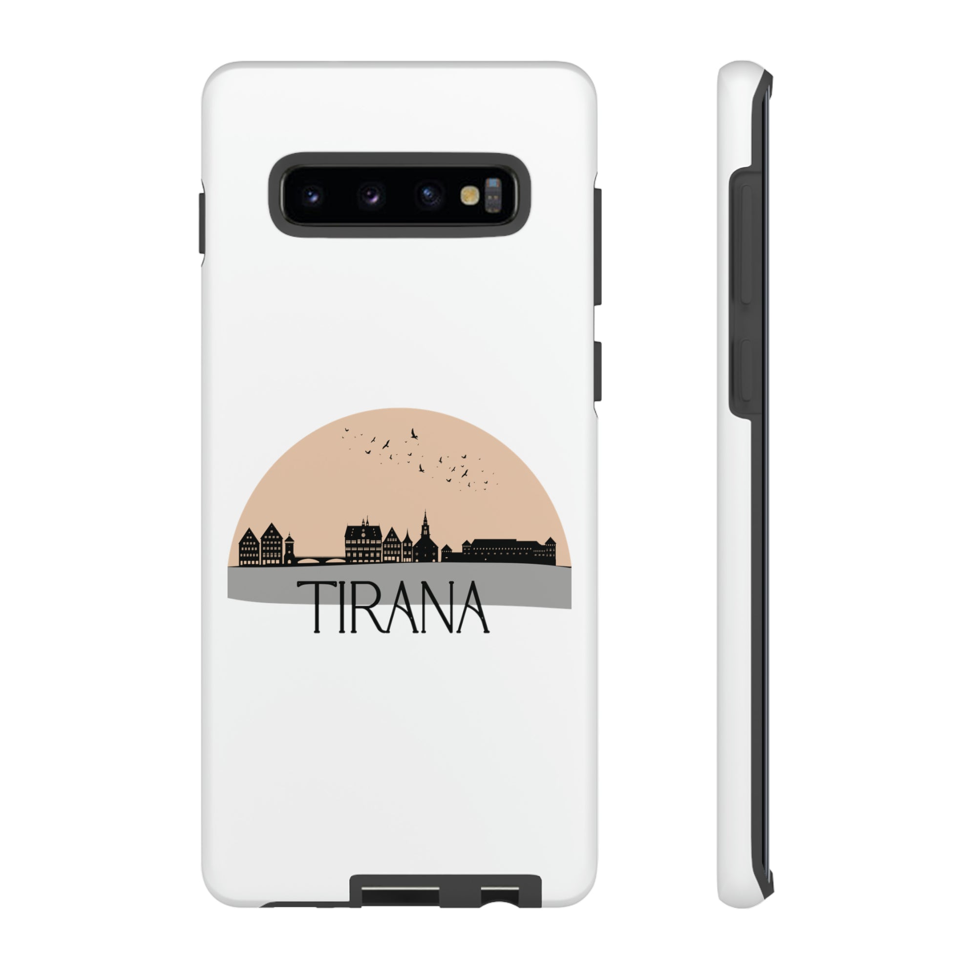 TIRANA Phone Case - White