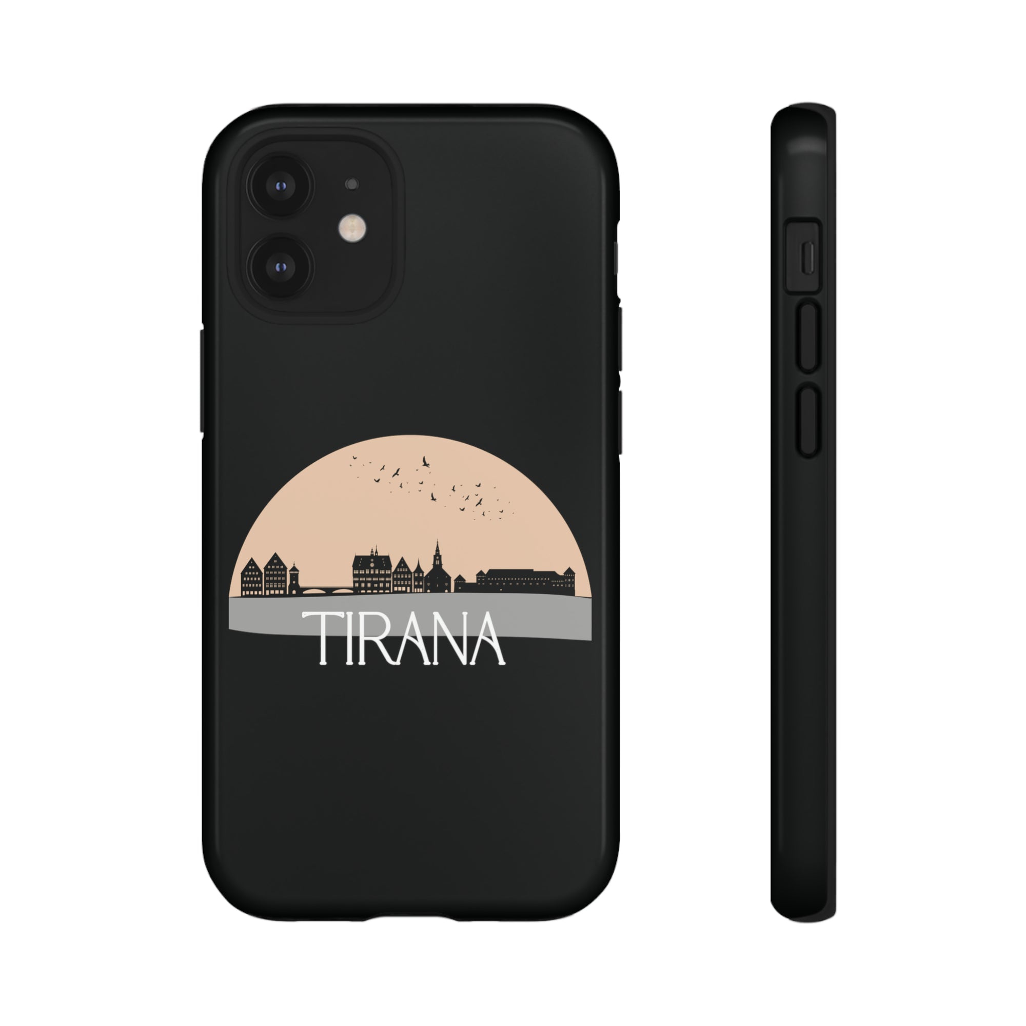 TIRANA Phone Case - Black