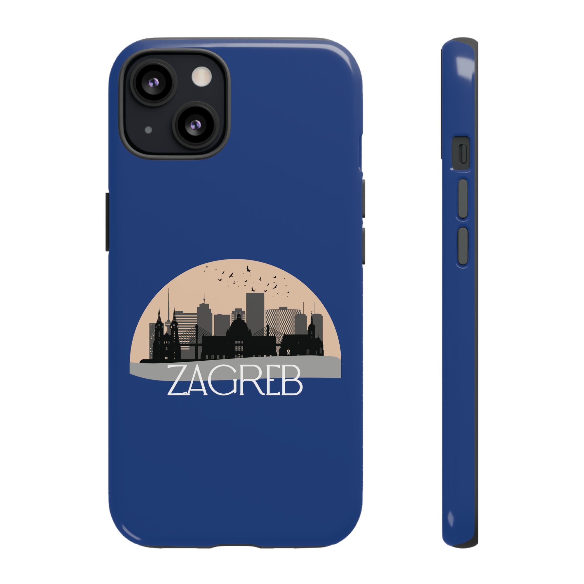 ZAGREB Phone Case - Blue