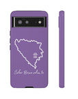 Šeher Bosno Volim Te Phone Case - Purple