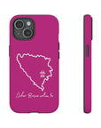 Šeher Bosno Volim Te Phone Case - Pink