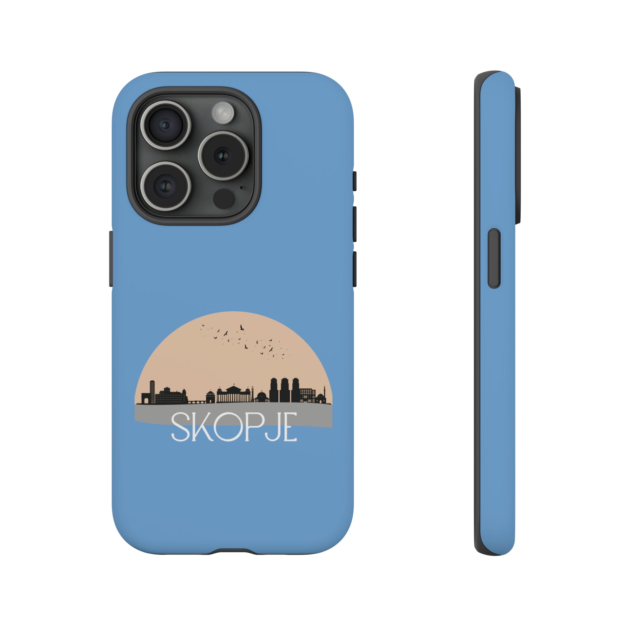 SKOPJE Phone Case - Light Blue