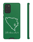 Šeher Bosno Volim Te Phone Case - Green