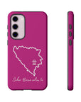 Šeher Bosno Volim Te Phone Case - Pink