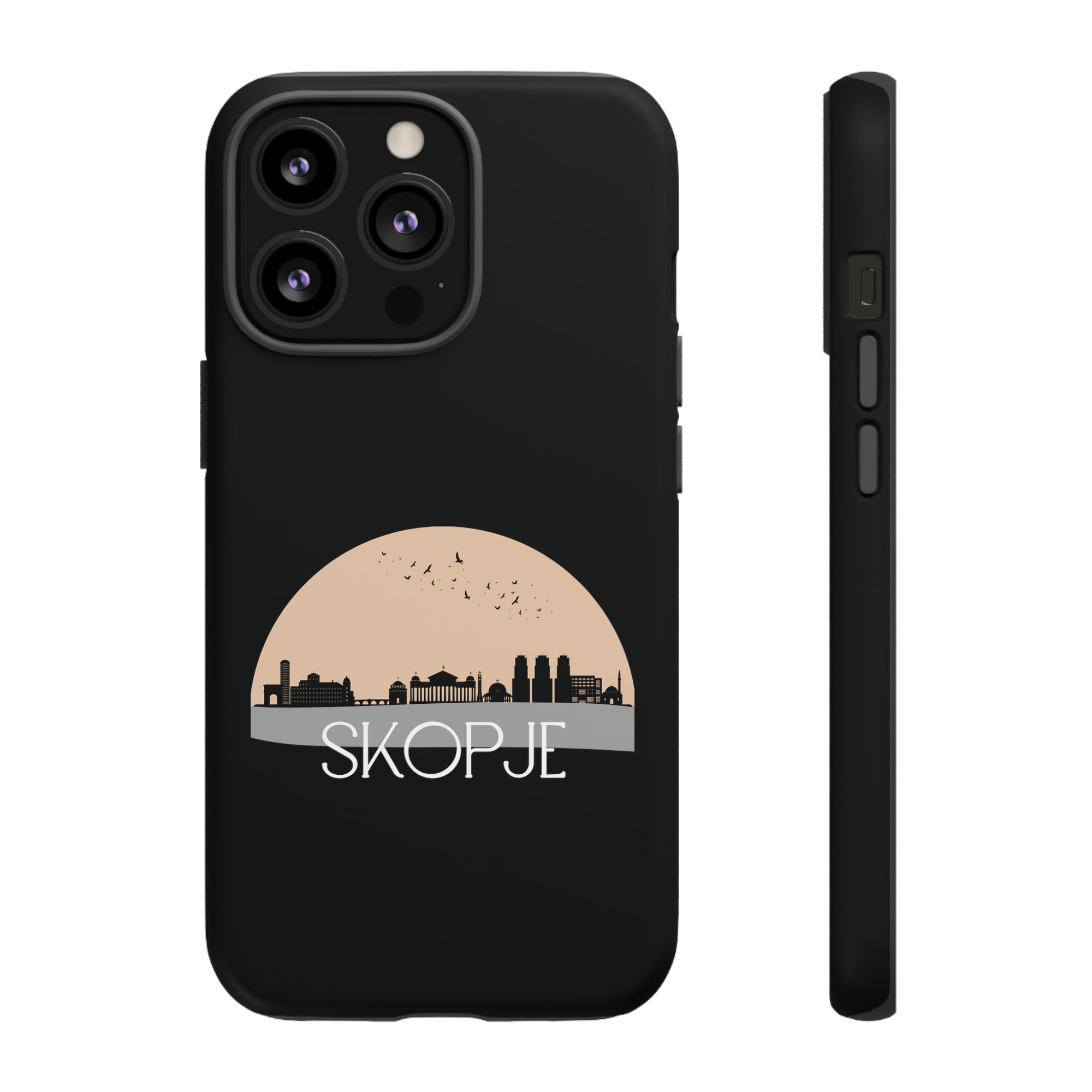 SKOPJE Phone Case - Black