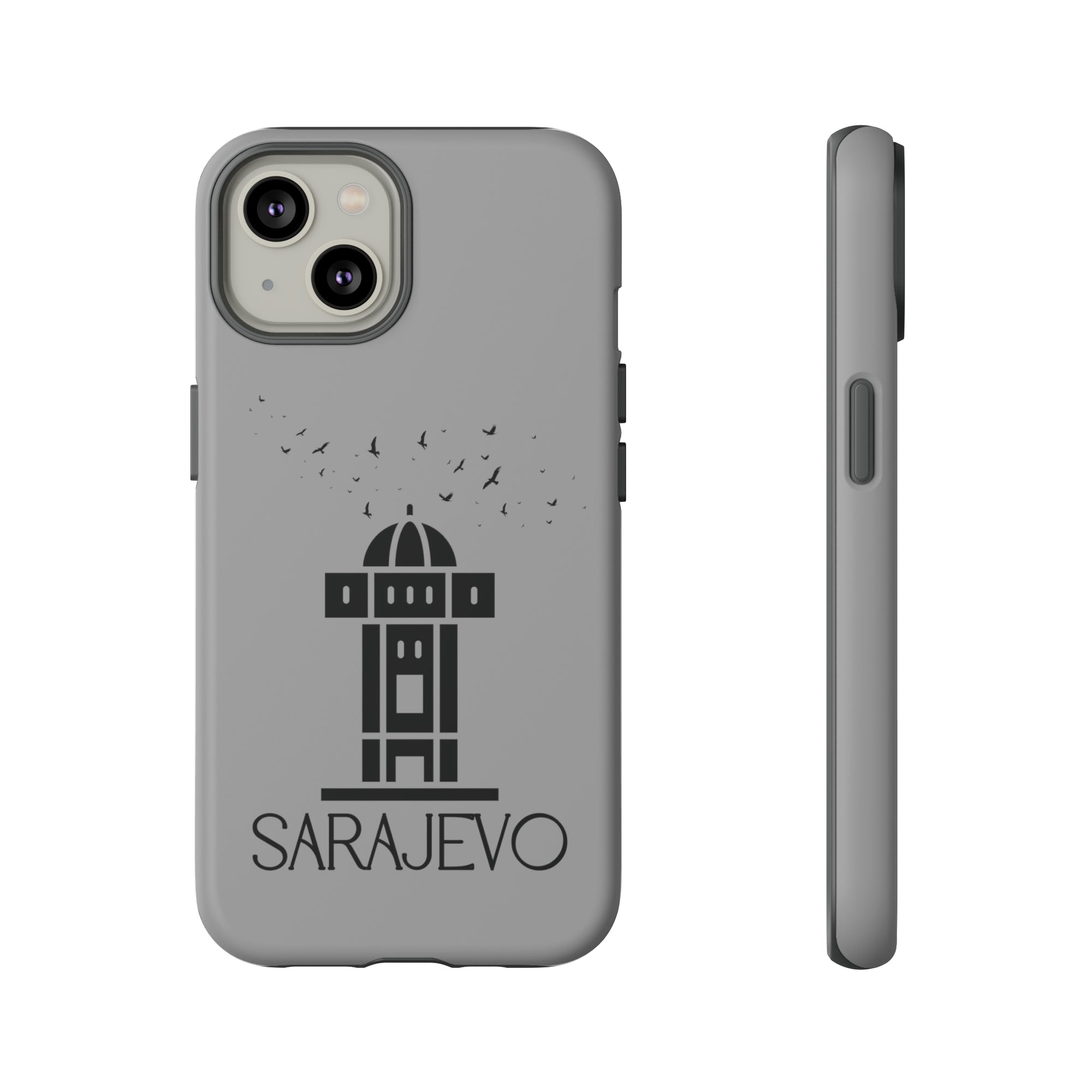 SARAJEVO SEBILJ Phone Case - Grey