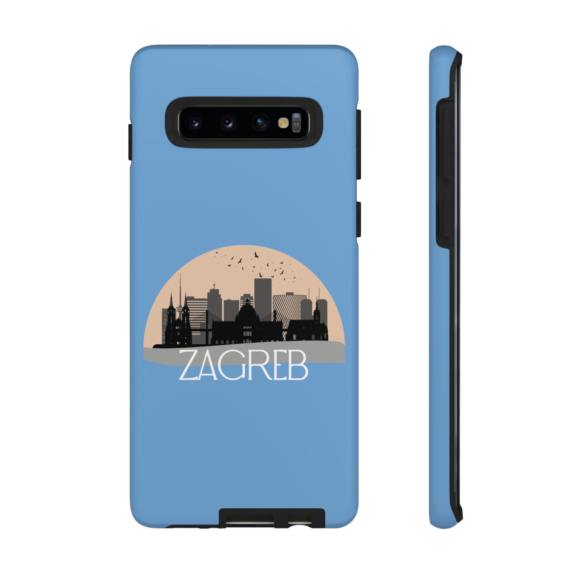 ZAGREB Phone Case - Light Blue