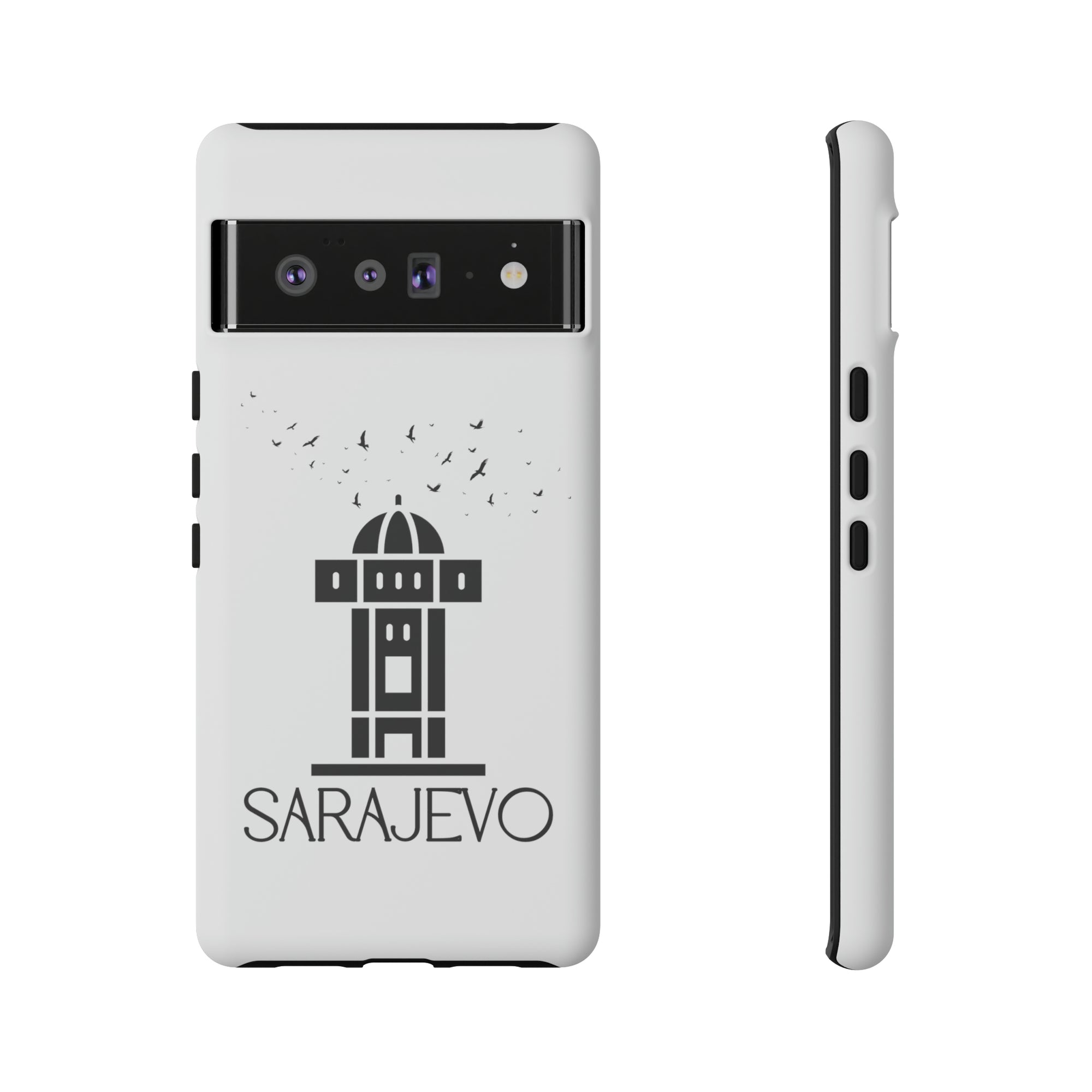 SARAJEVO SEBILJ Phone Case - White