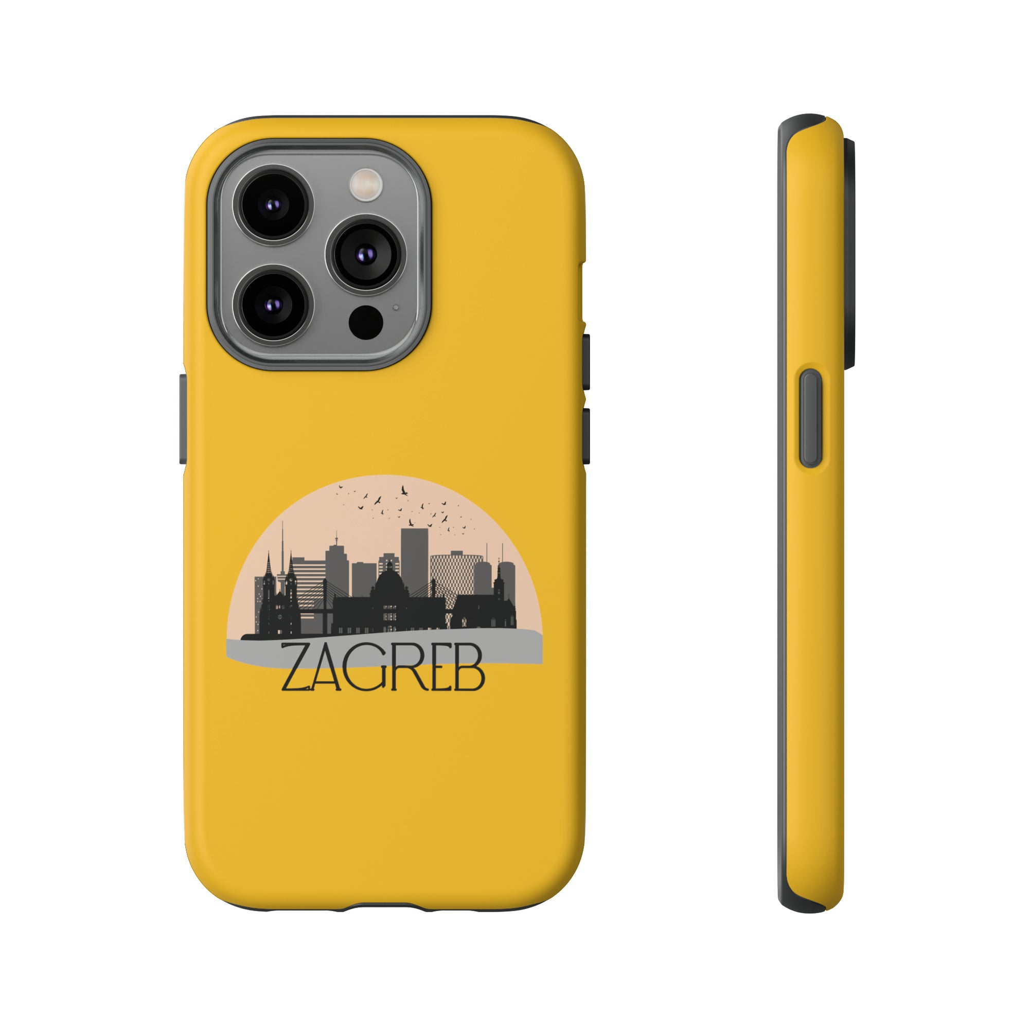 ZAGREB Phone Case - Yellow