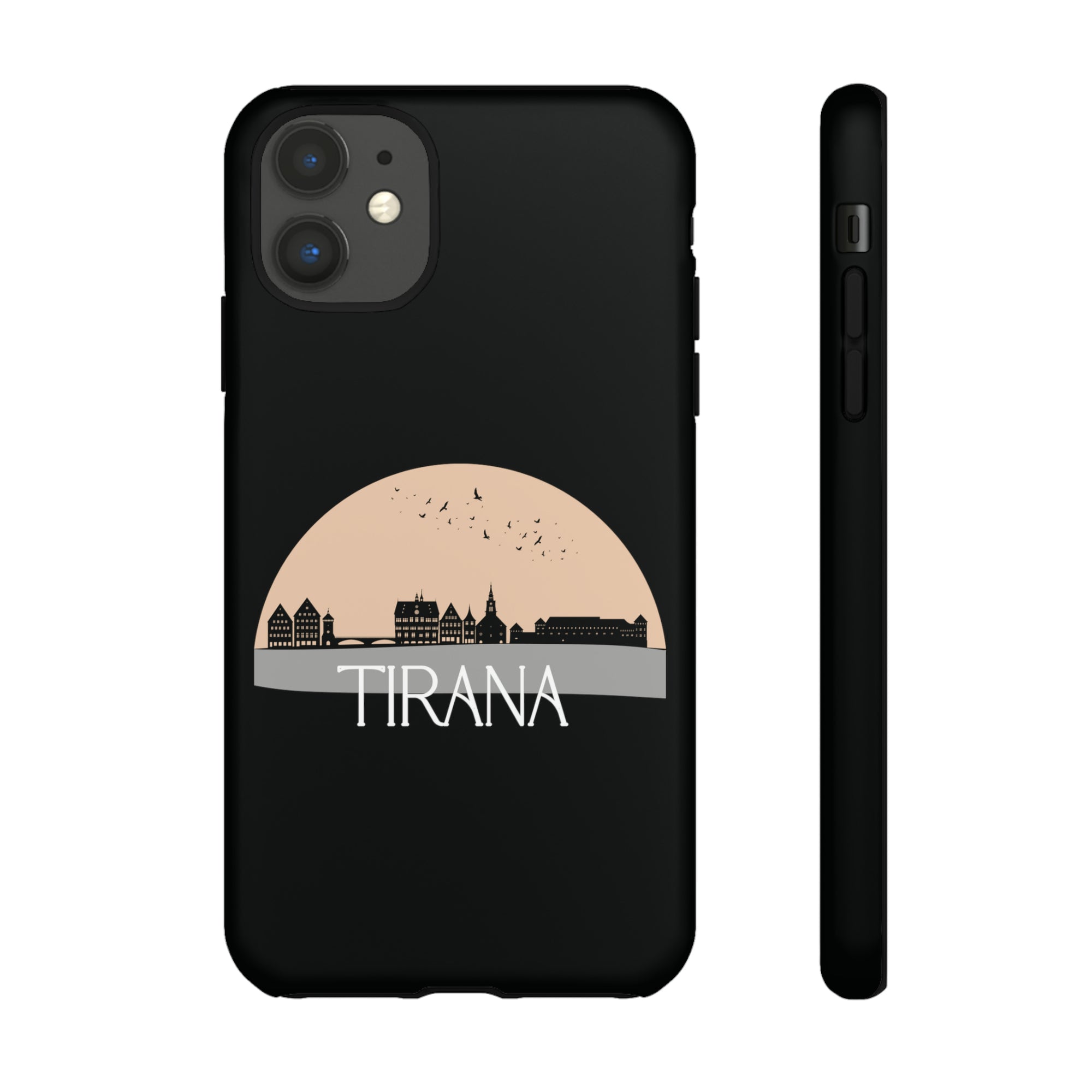 TIRANA Phone Case - Black