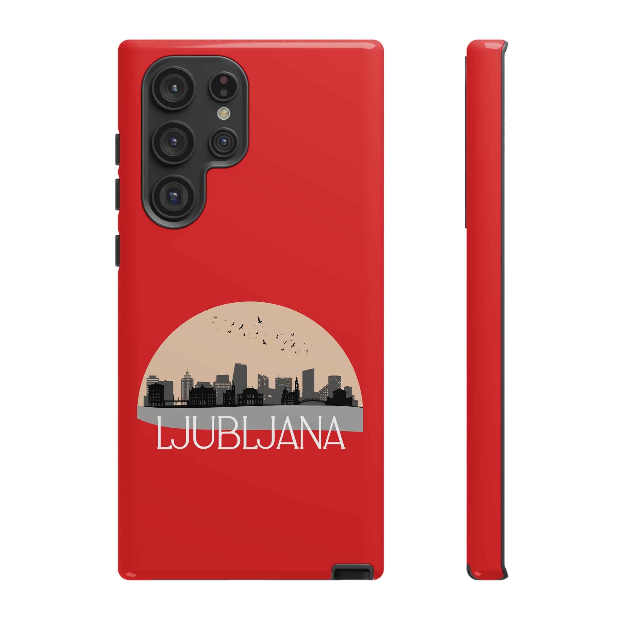 LJUBLJANA Phone Case - Red