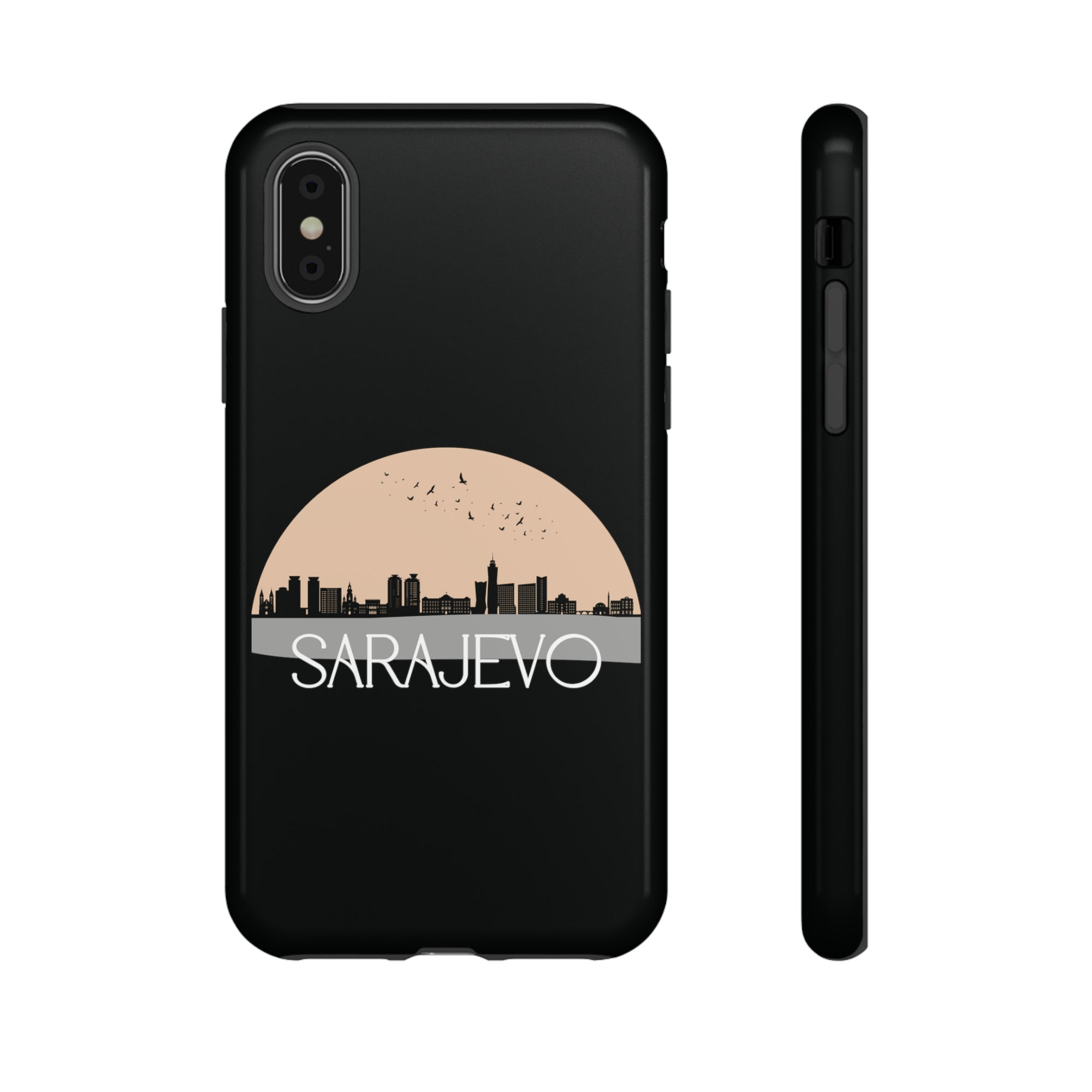 SARAJEVO Phone Case - Black