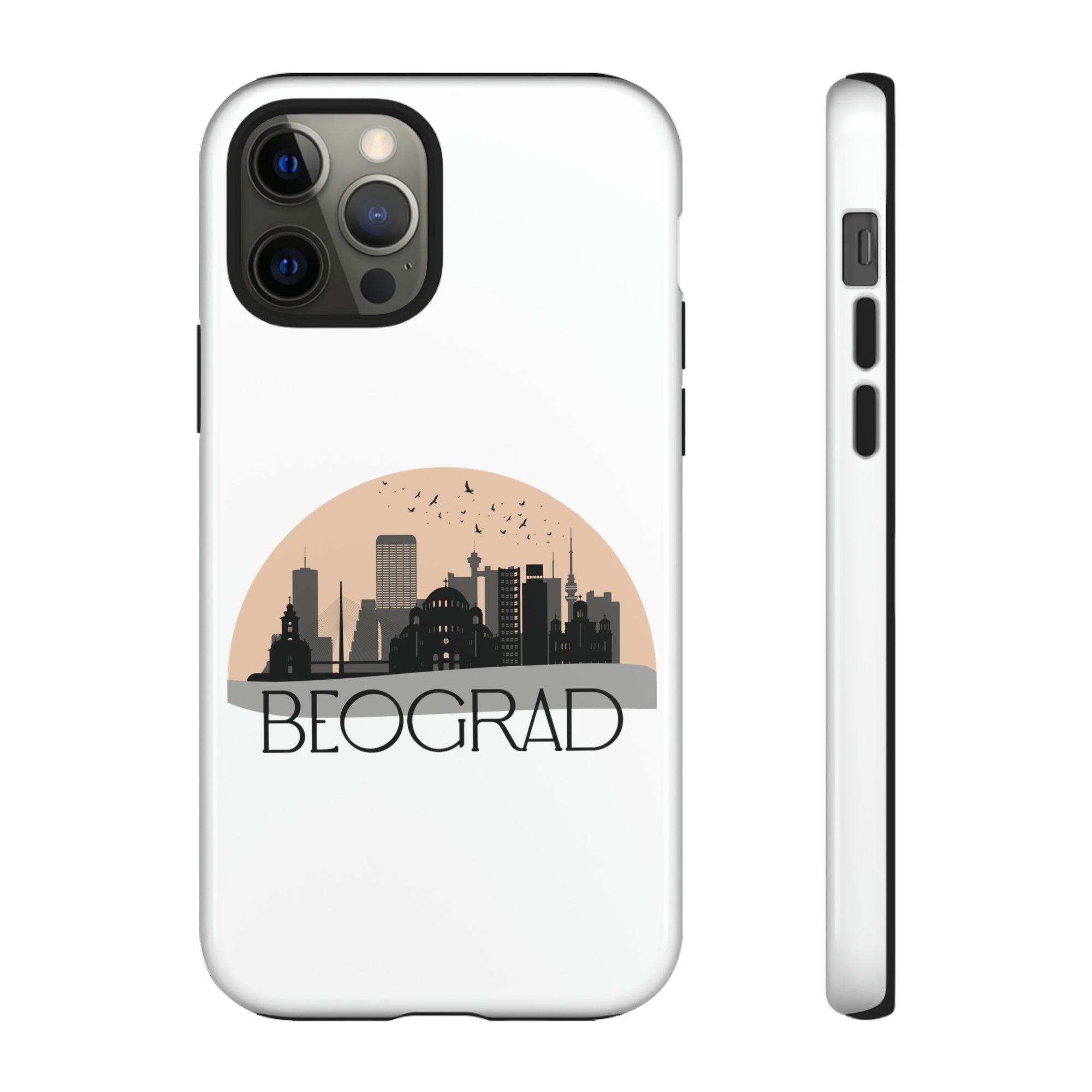 BEOGRAD Phone Case - White