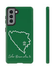 Šeher Bosno Volim Te Phone Case - Green