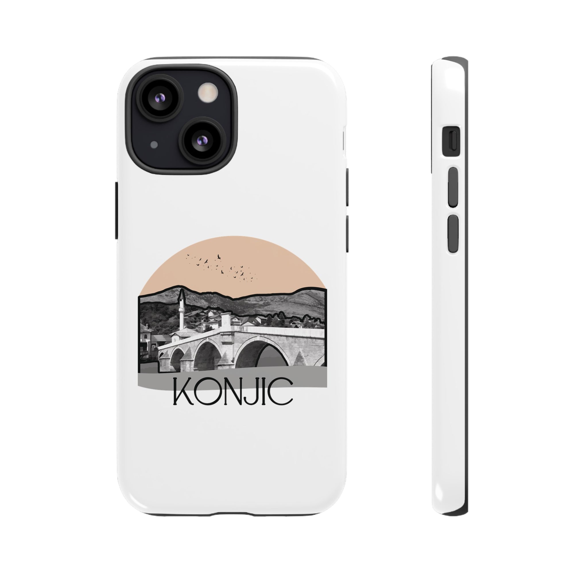 KONJIC Phone Case - White