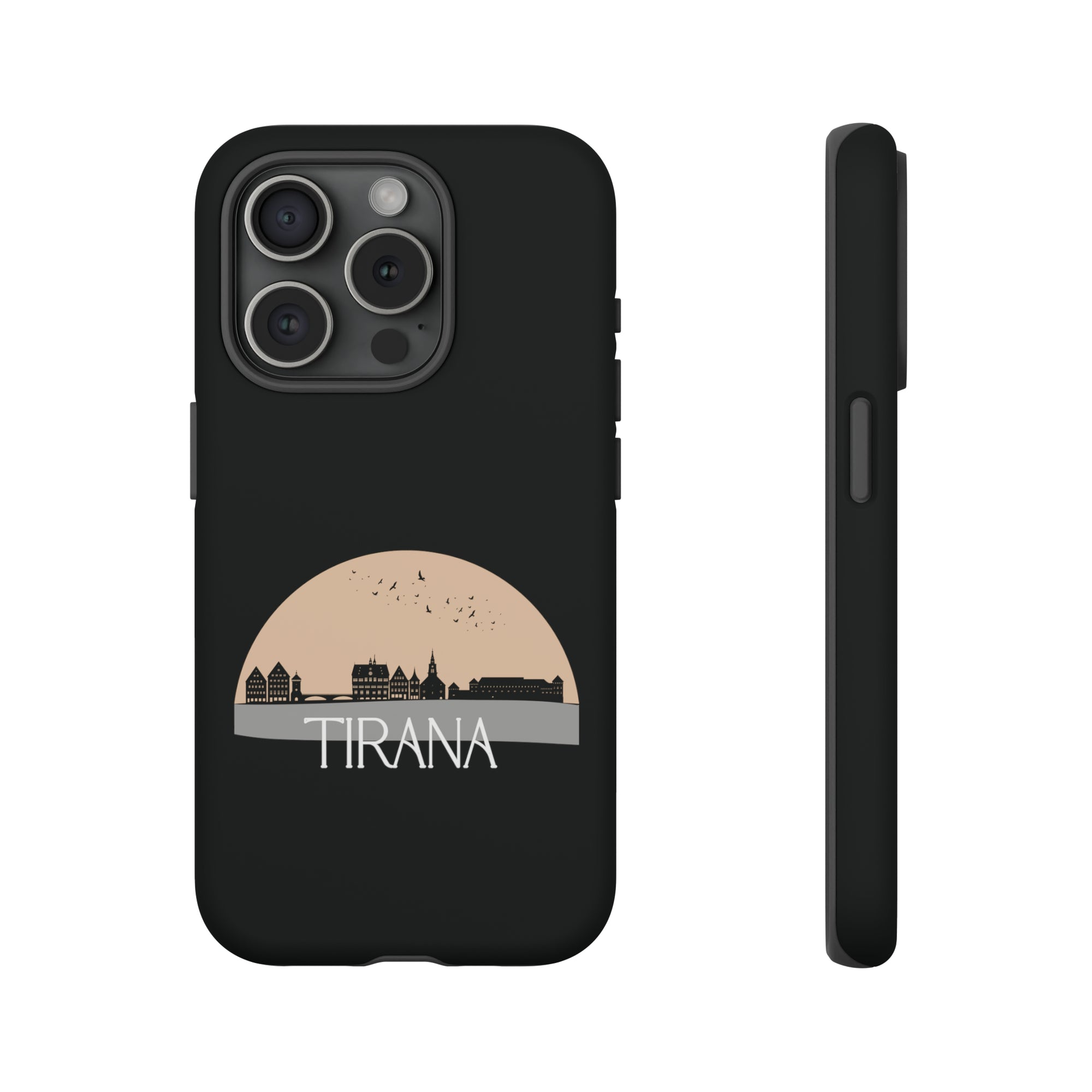 TIRANA Phone Case - Black