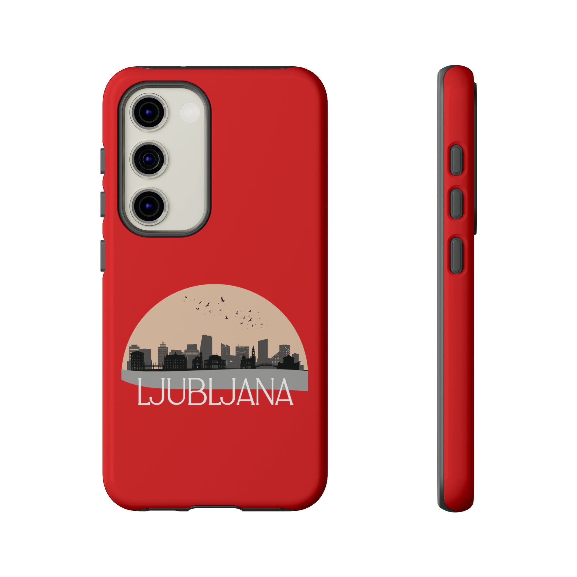 LJUBLJANA Phone Case - Red