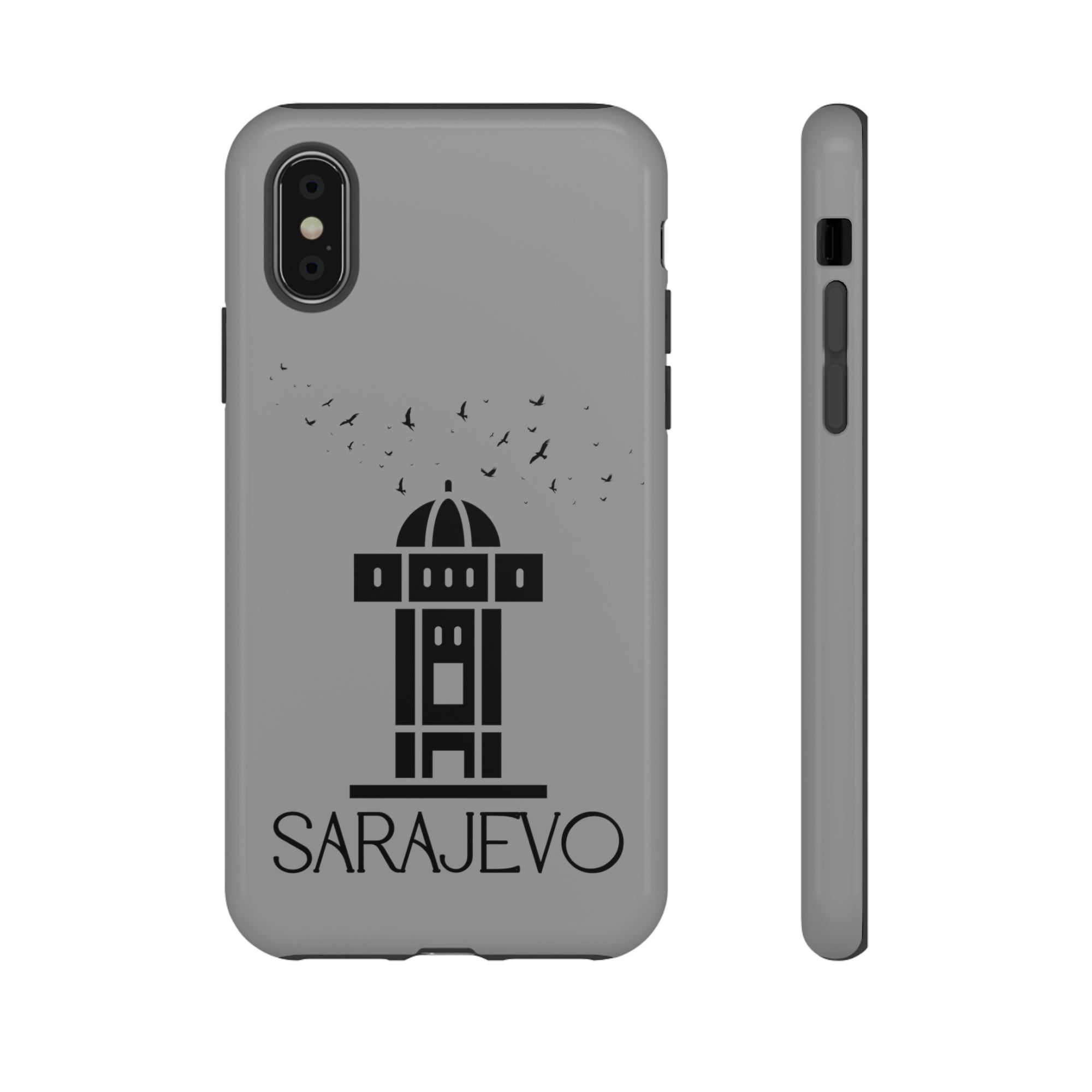 SARAJEVO SEBILJ Phone Case - Grey