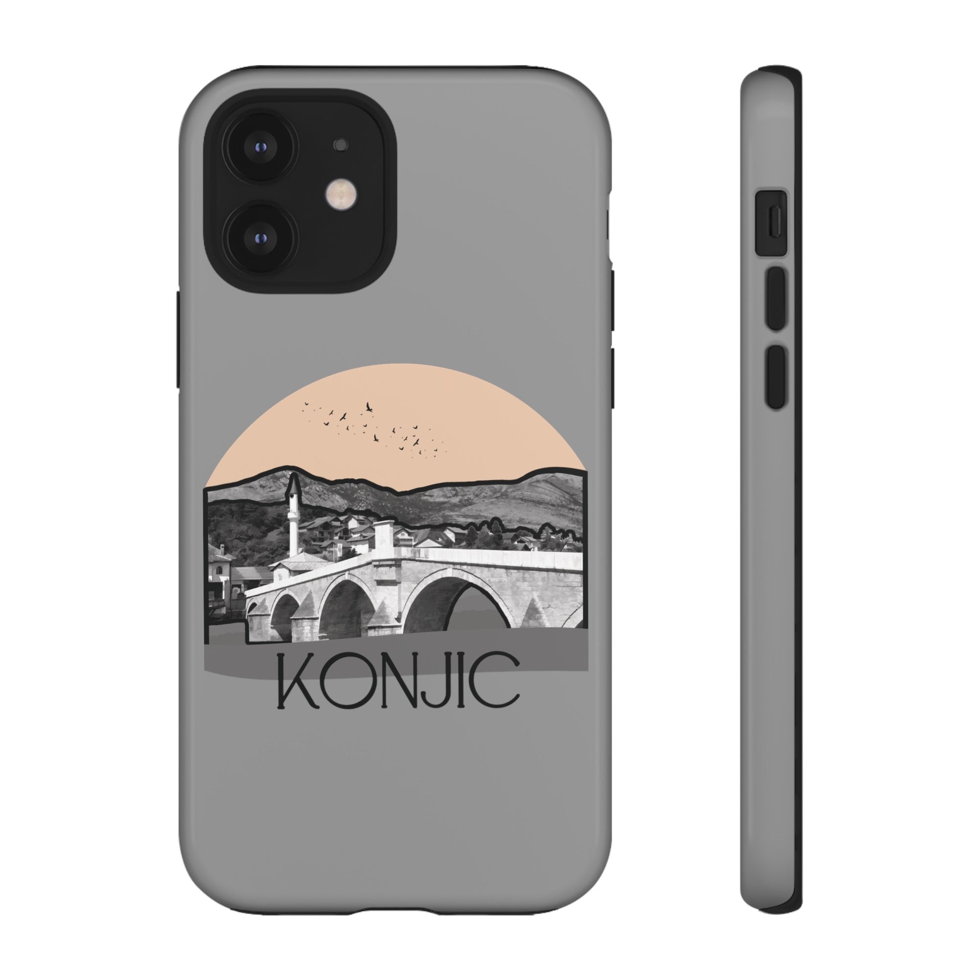 KONJIC Phone Case - Grey