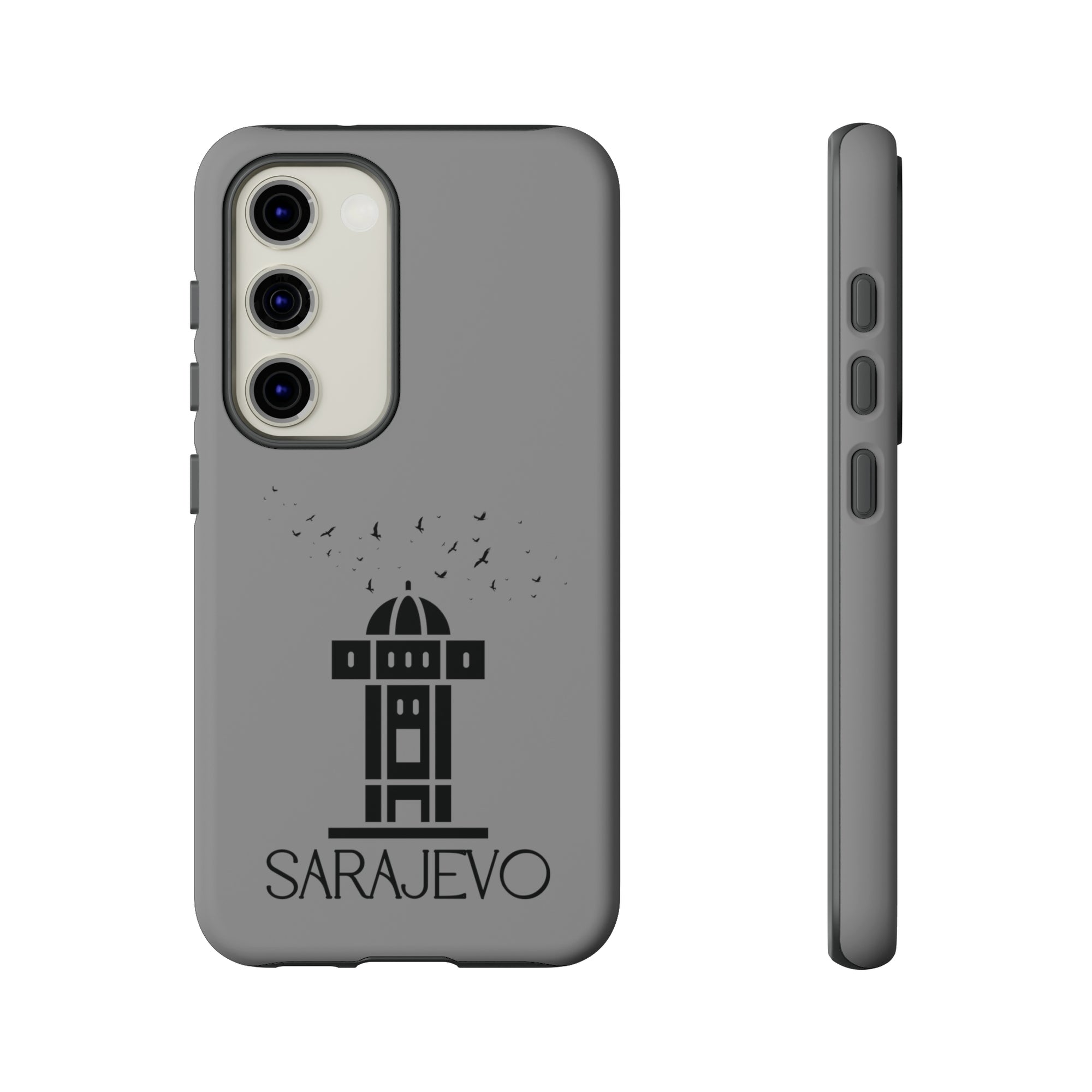 SARAJEVO SEBILJ Phone Case - Grey