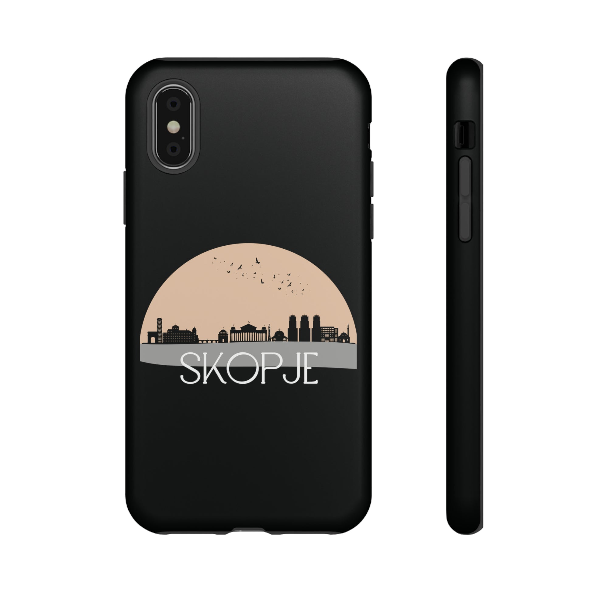 SKOPJE Phone Case - Black