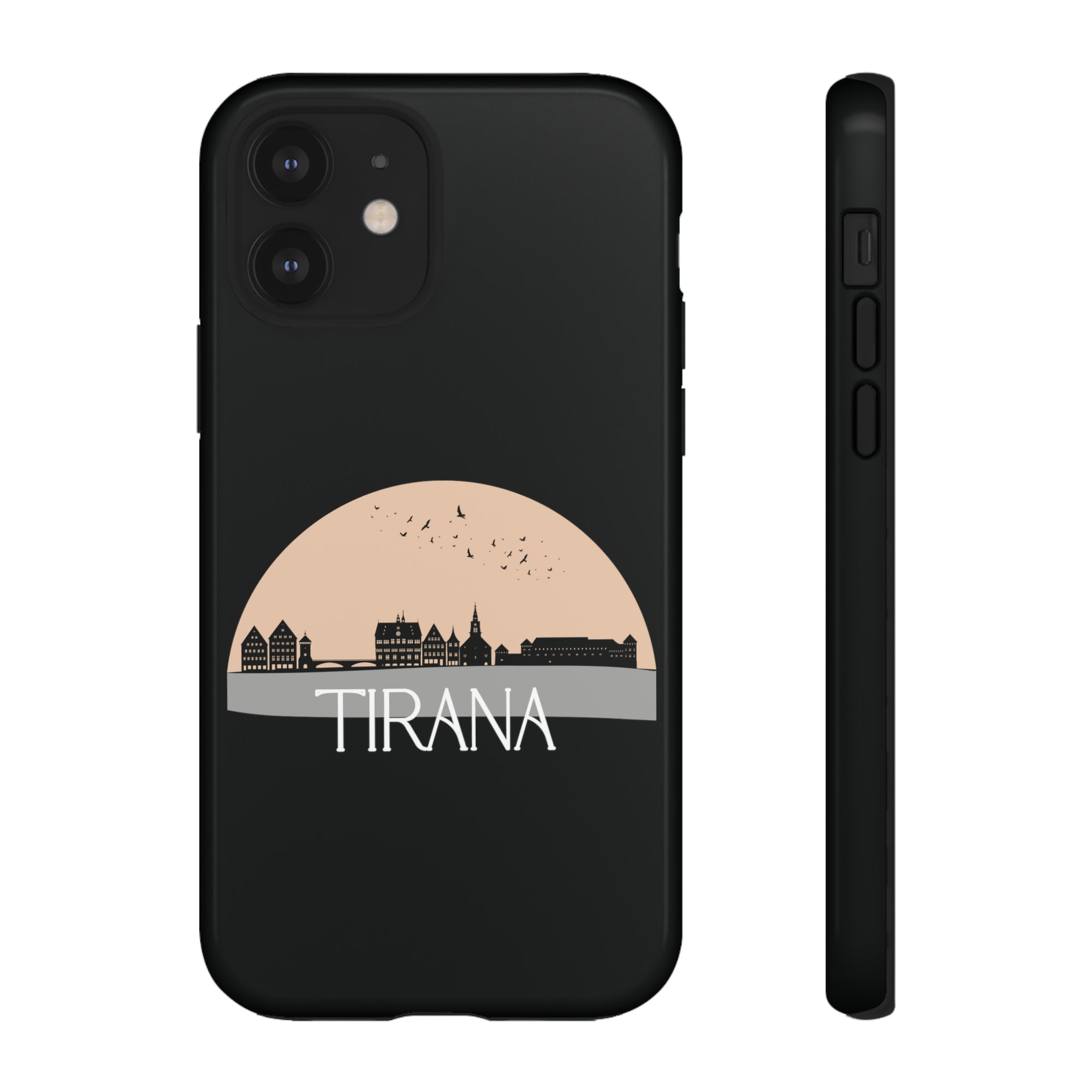 TIRANA Phone Case - Black