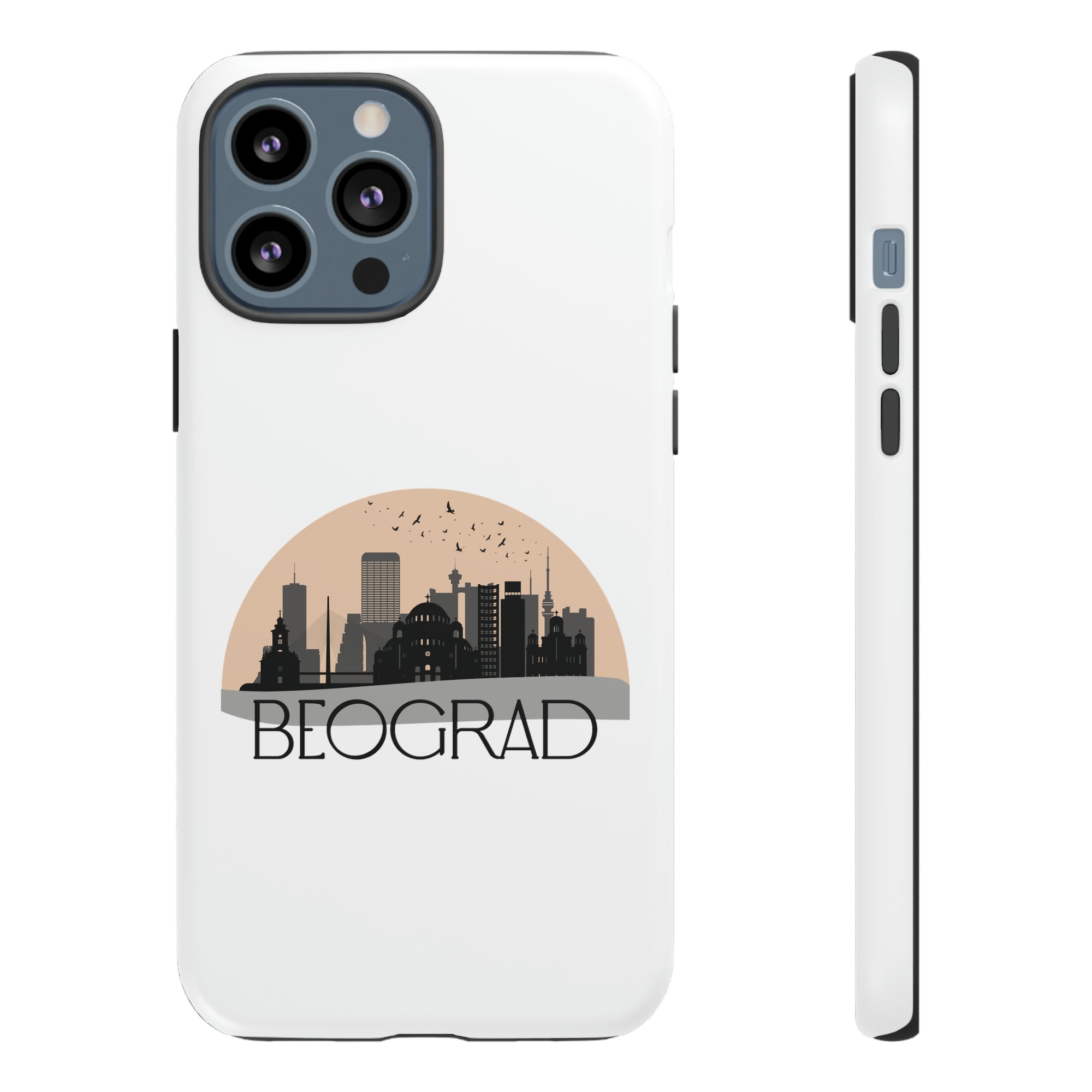 BEOGRAD Phone Case - White