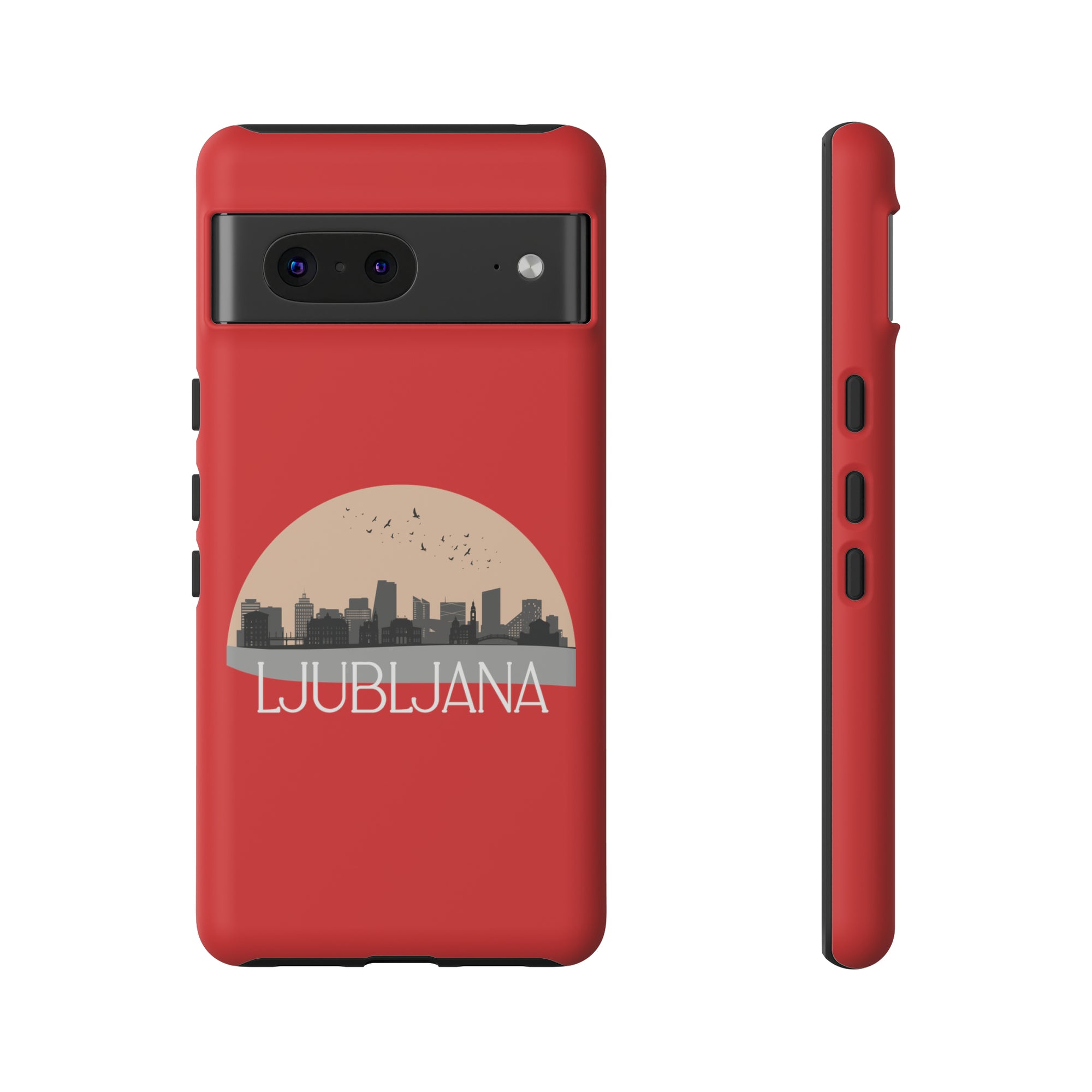 LJUBLJANA Phone Case - Red