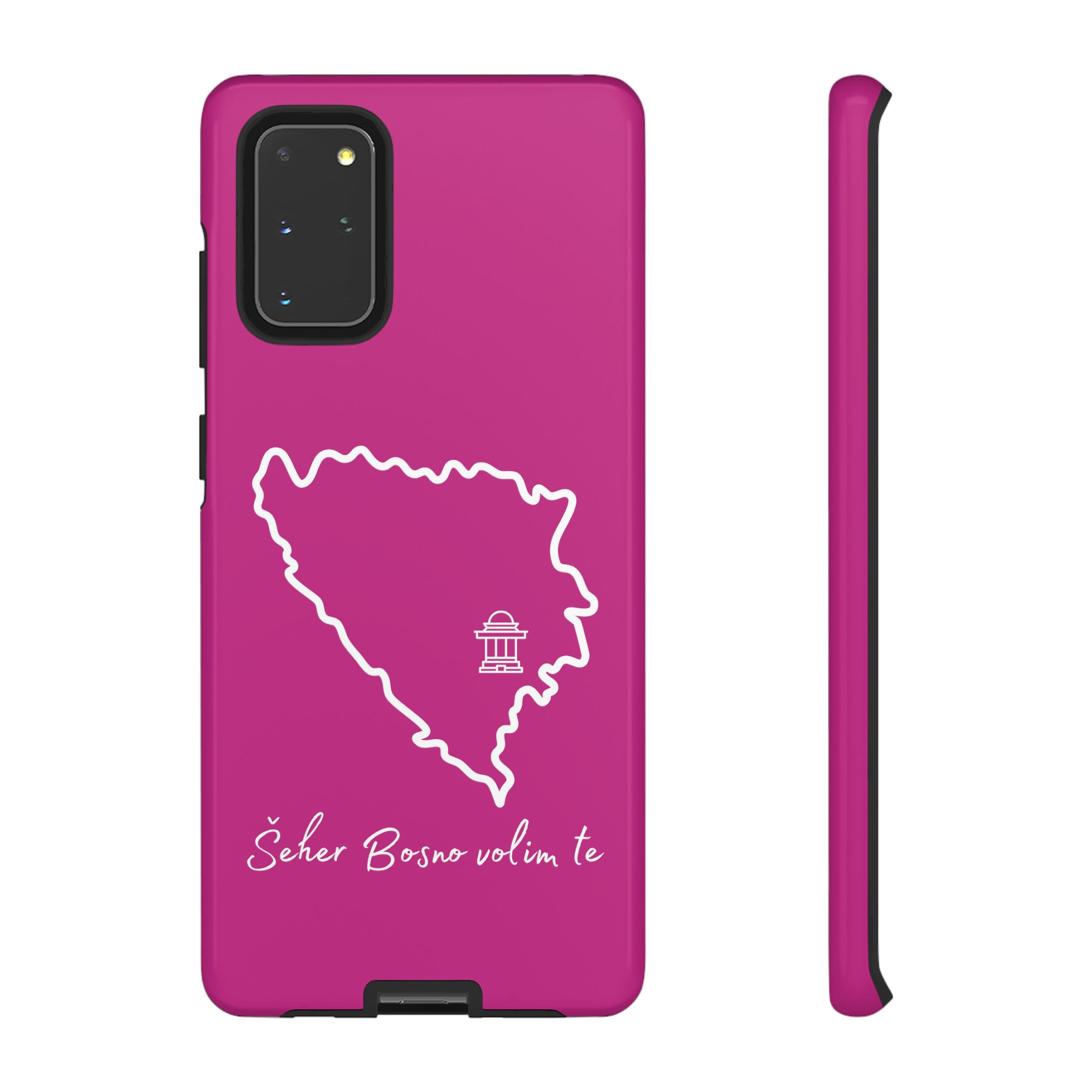 Šeher Bosno Volim Te Phone Case - Pink