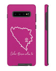 Šeher Bosno Volim Te Phone Case - Pink