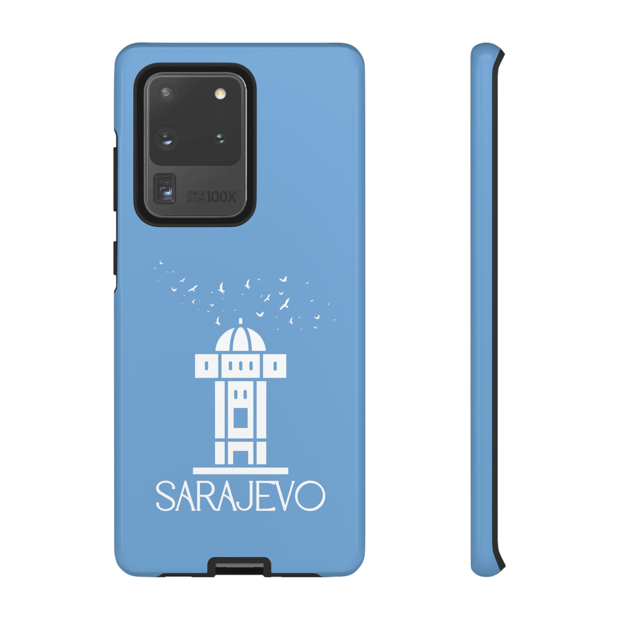 SARAJEVO SEBILJ Phone Case - Light Blue