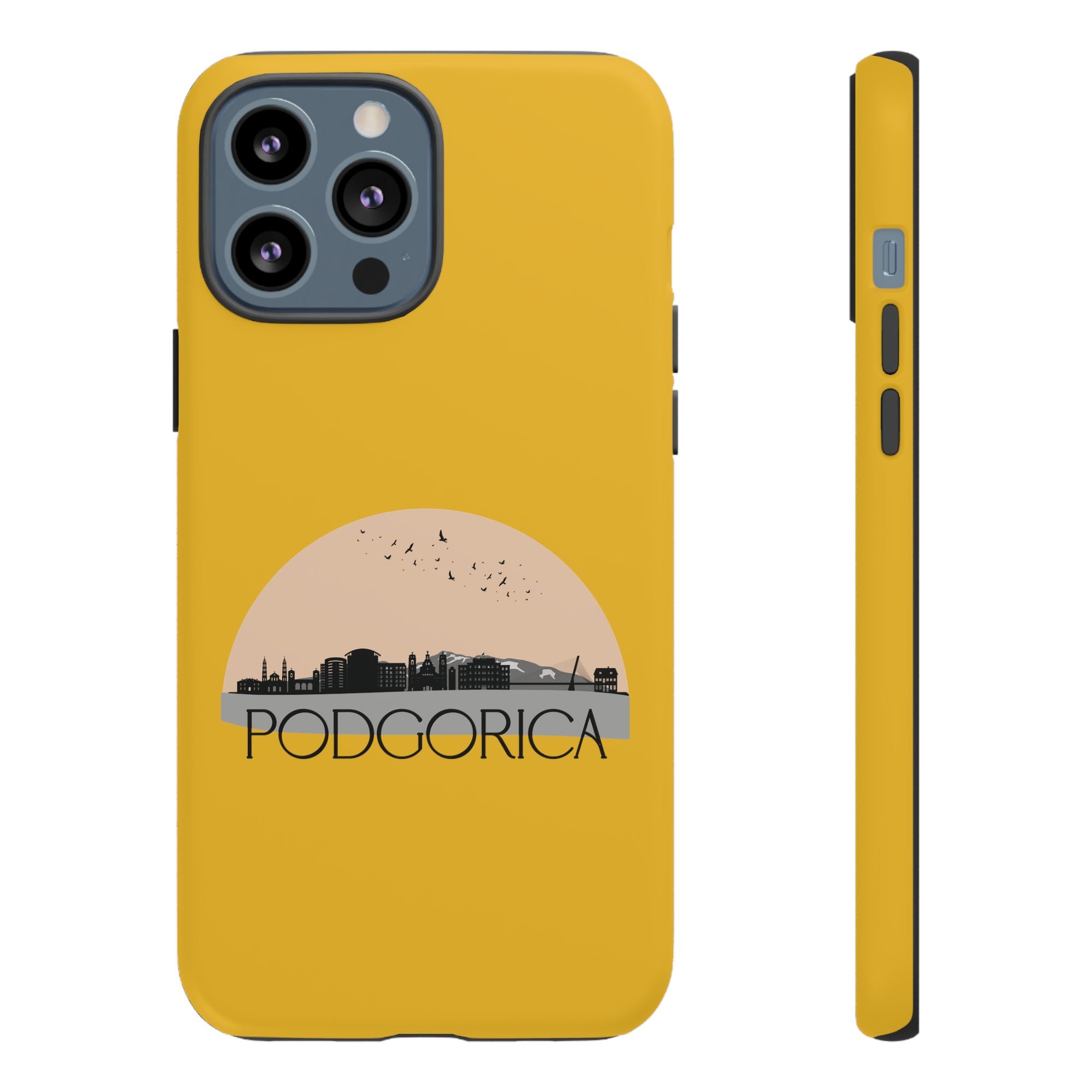 PODGORICA Phone Case - Yellow