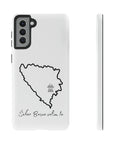 Šeher Bosno Volim Te Phone Case - White