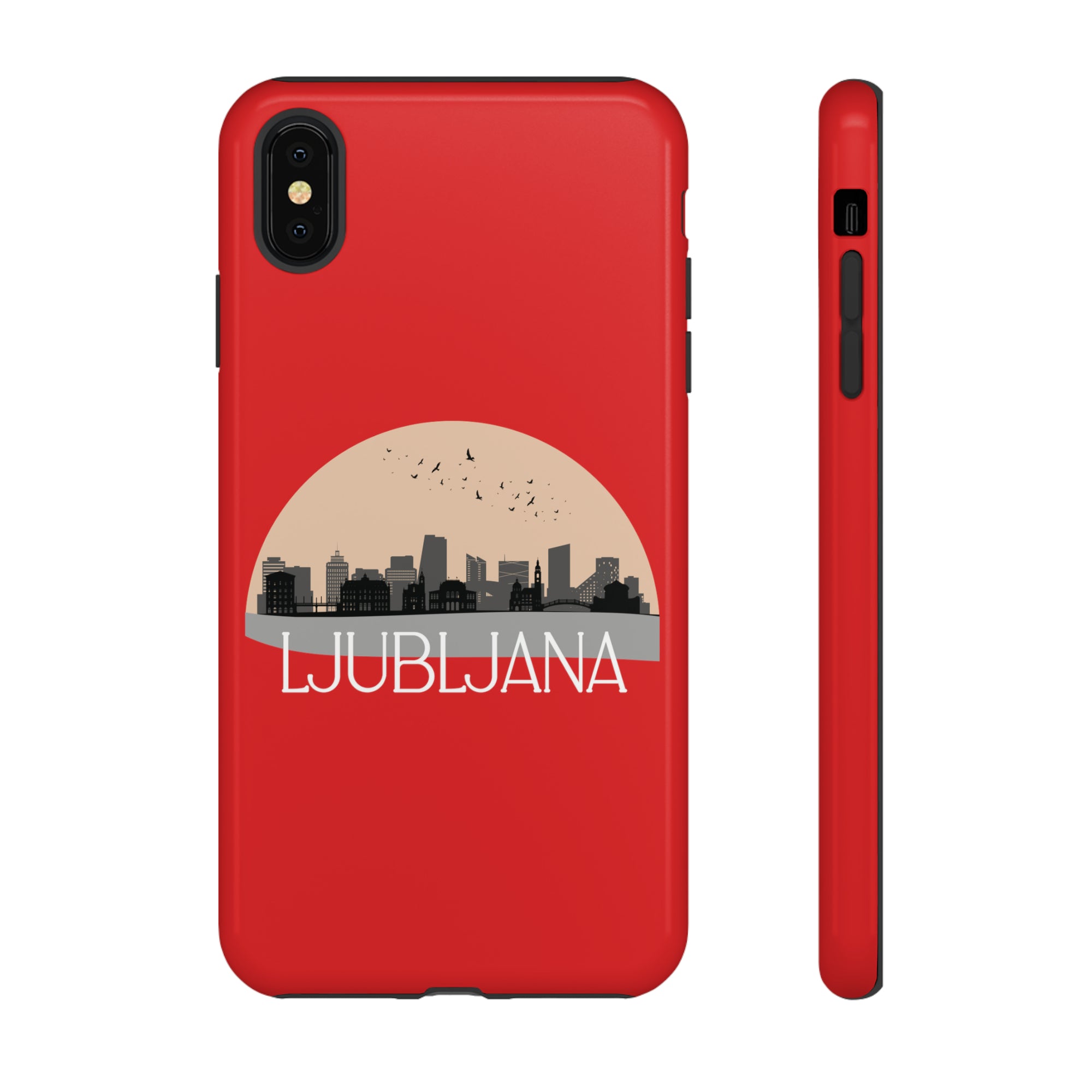 LJUBLJANA Phone Case - Red