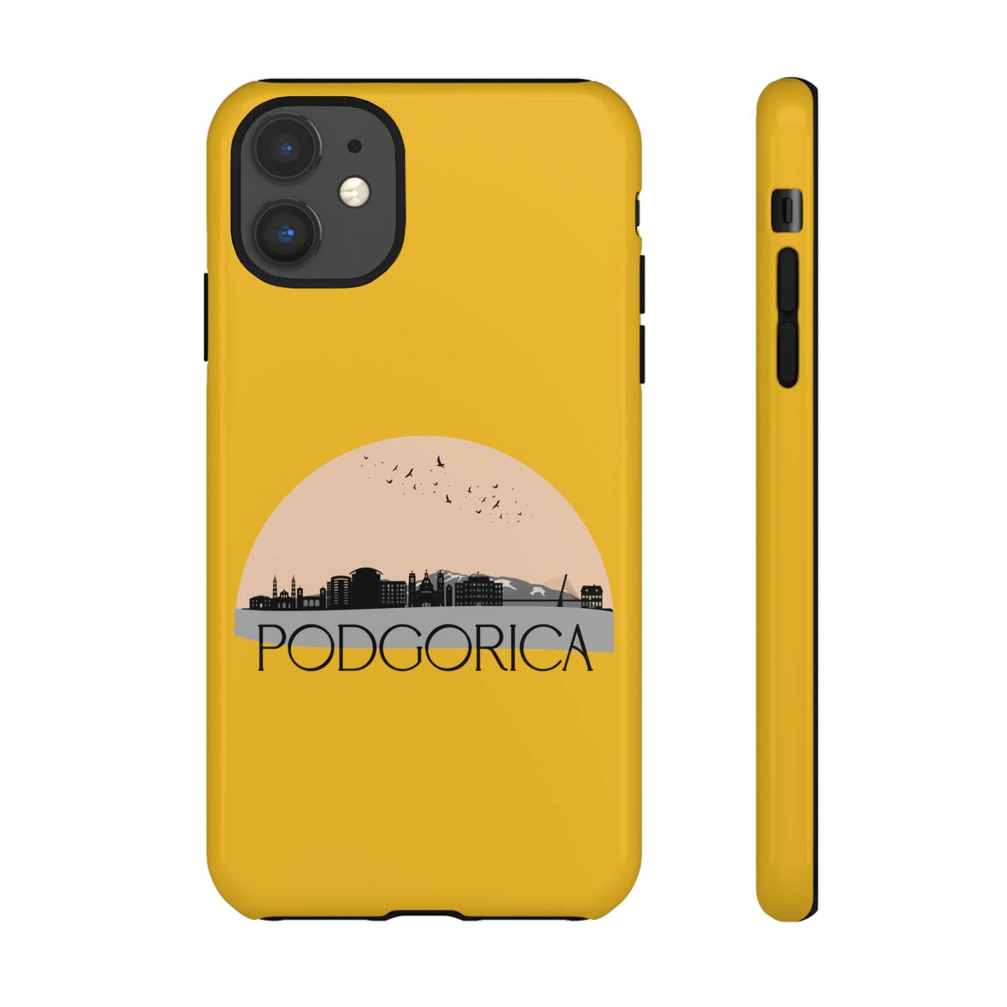 PODGORICA Phone Case - Yellow