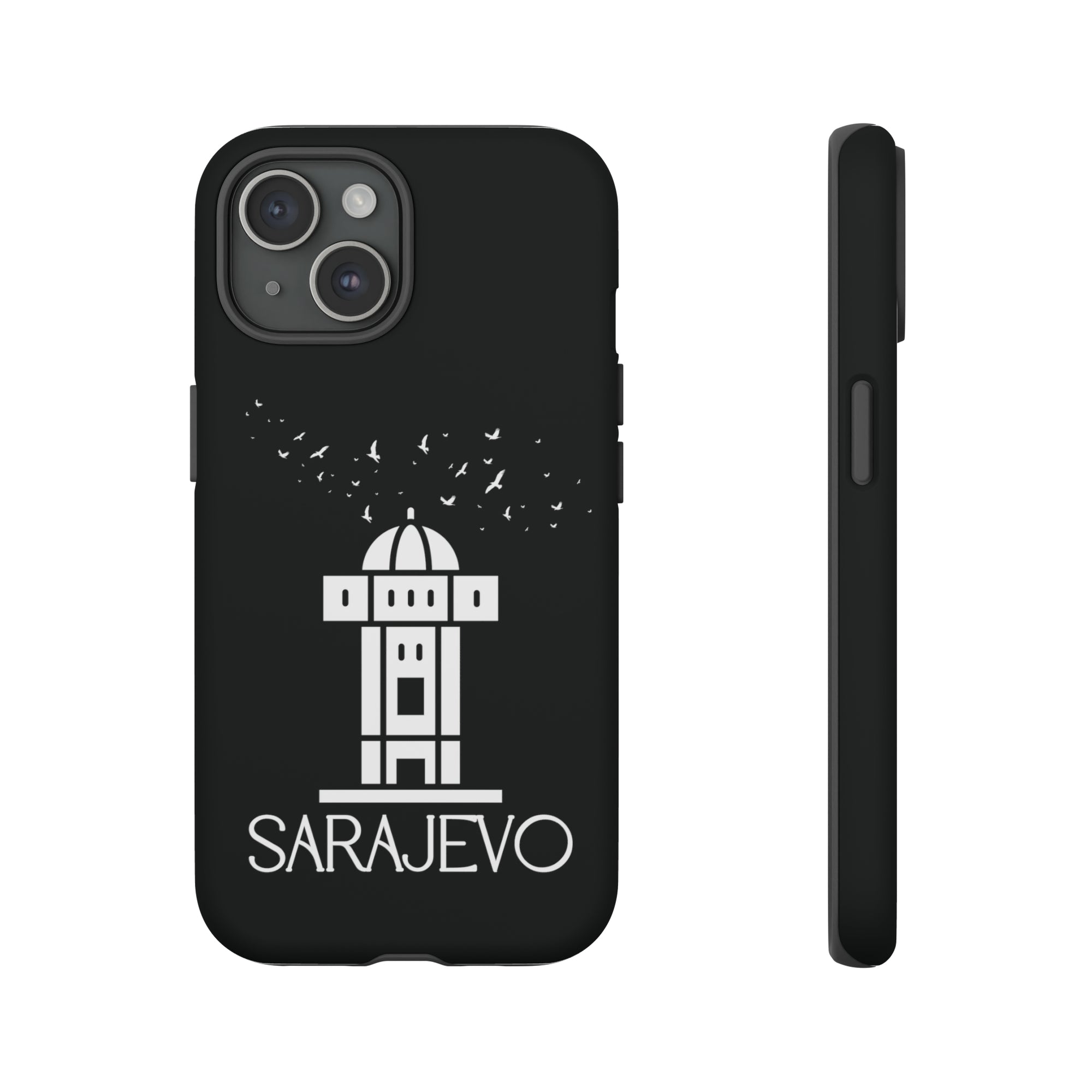 SARAJEVO SEBILJ Phone Case - Black