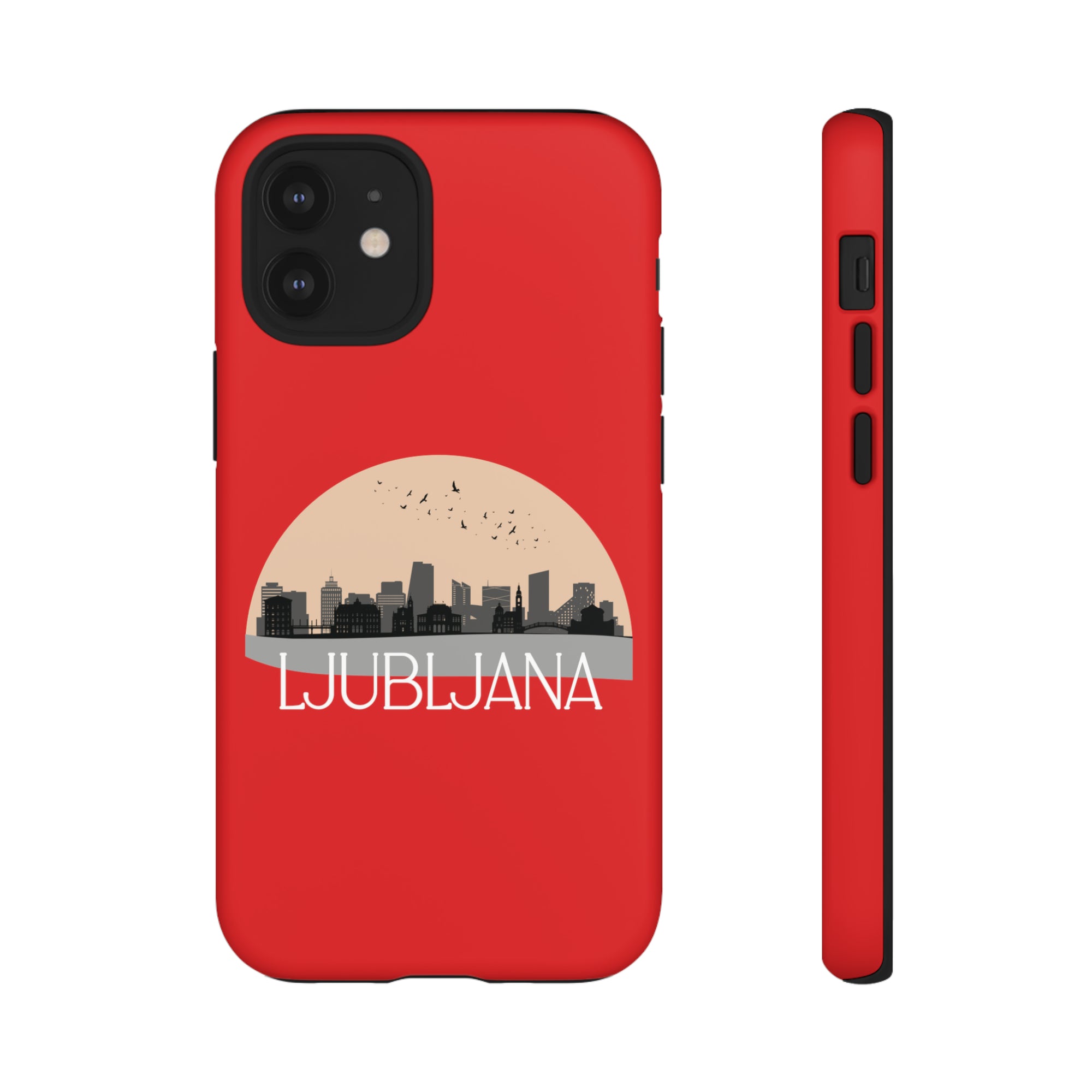 LJUBLJANA Phone Case - Red