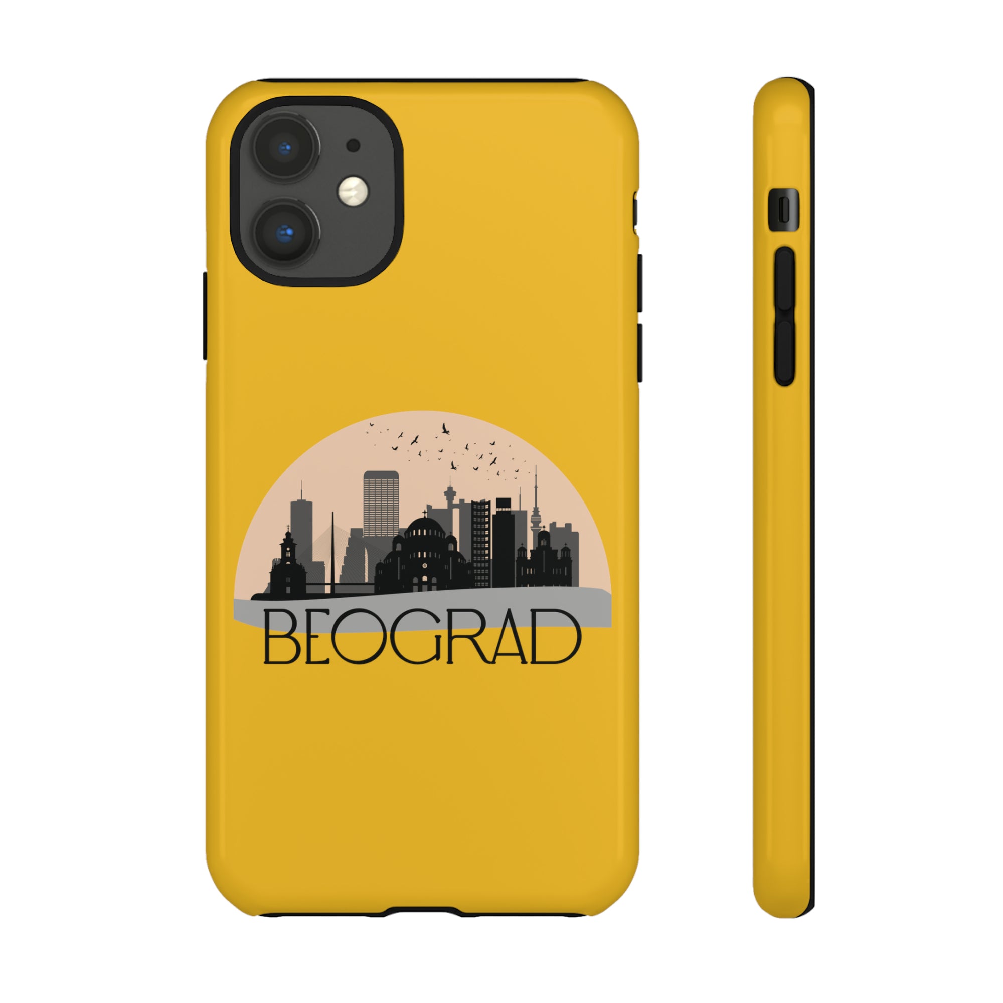 BEOGRAD Phone Case - Yellow