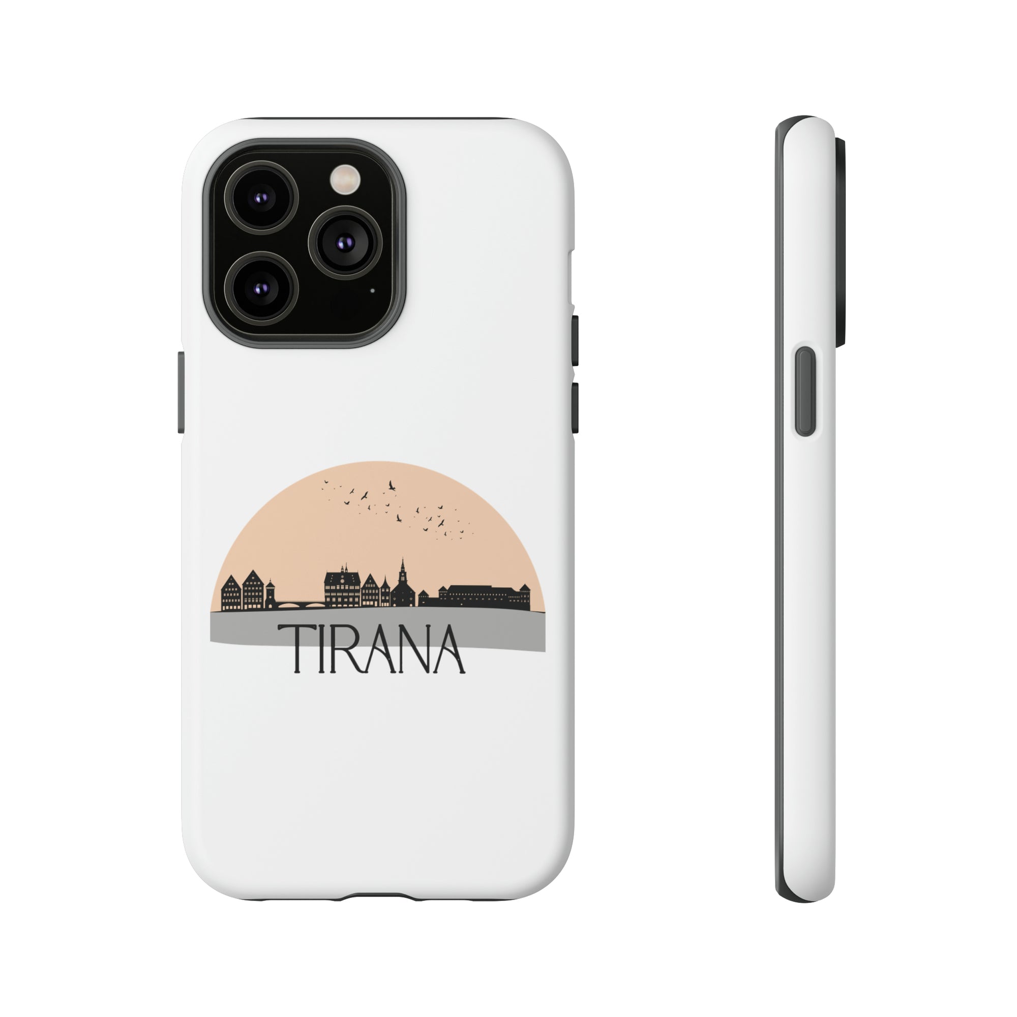 TIRANA Phone Case - White