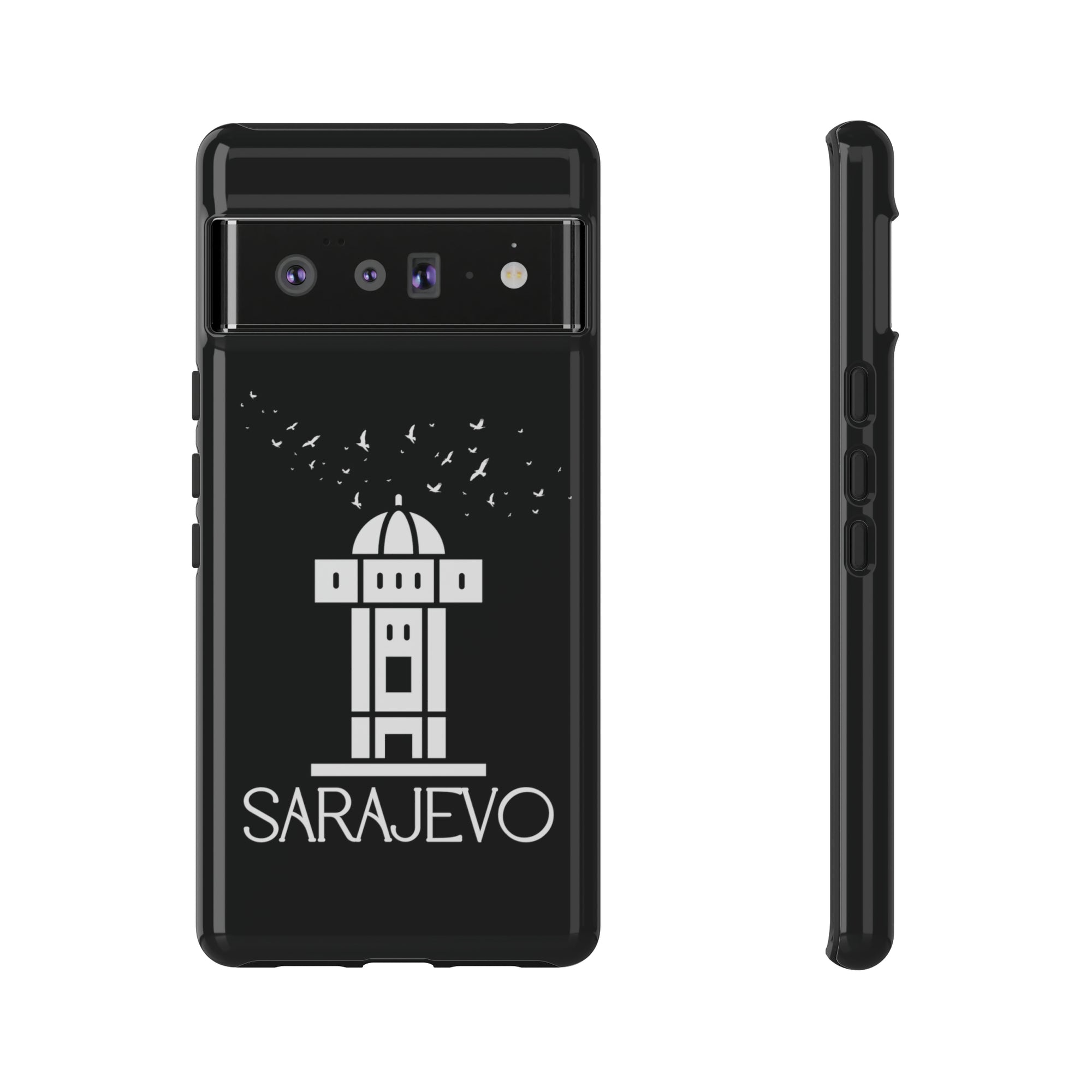 SARAJEVO SEBILJ Phone Case - Black