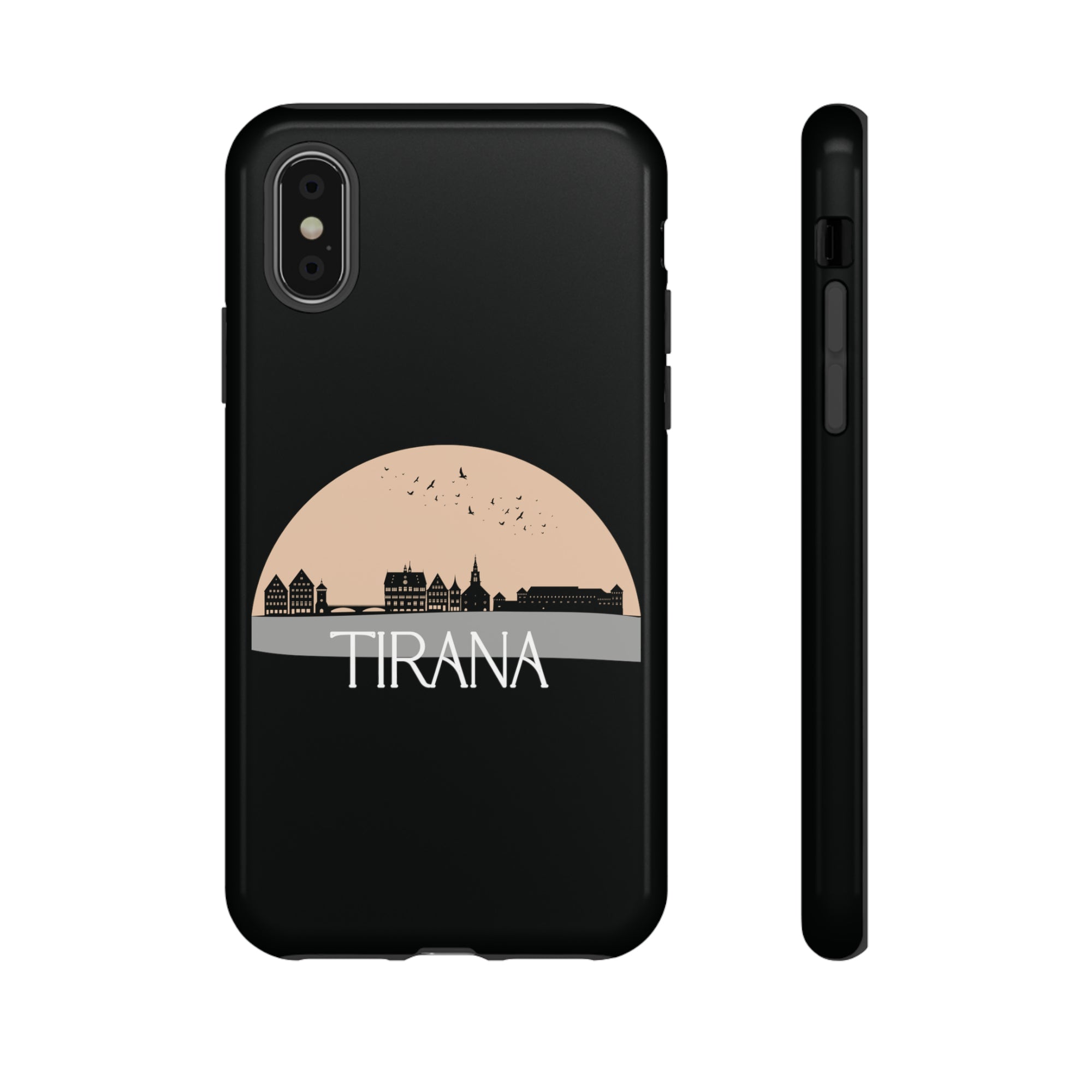 TIRANA Phone Case - Black