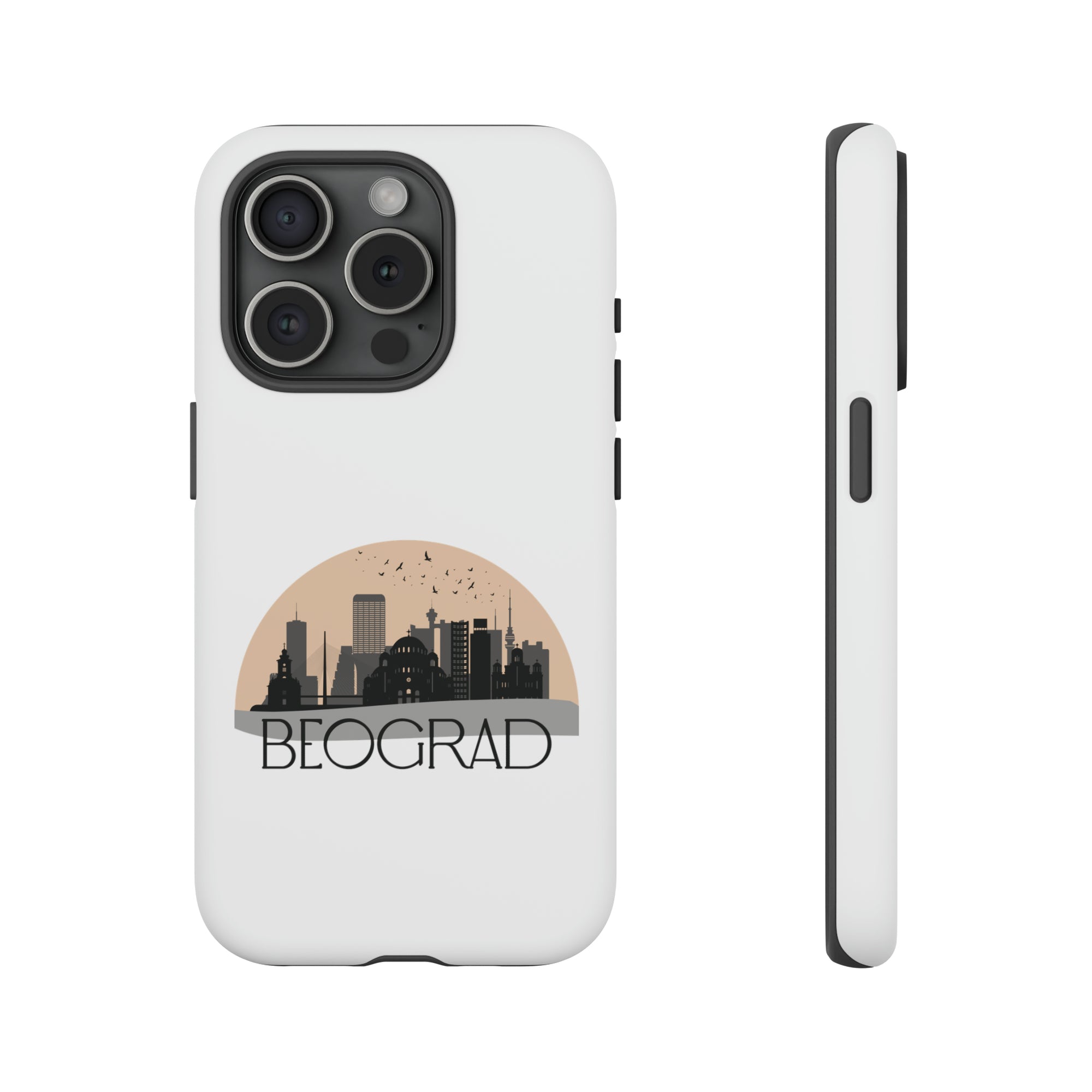 BEOGRAD Phone Case - White